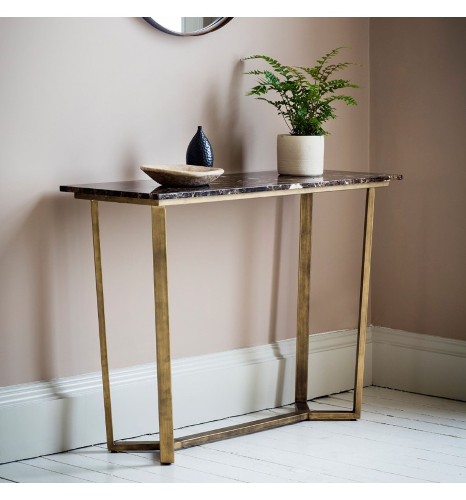 Emperor Console Table Marble