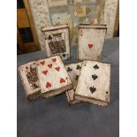 Vintage Playing Card Book Boxes