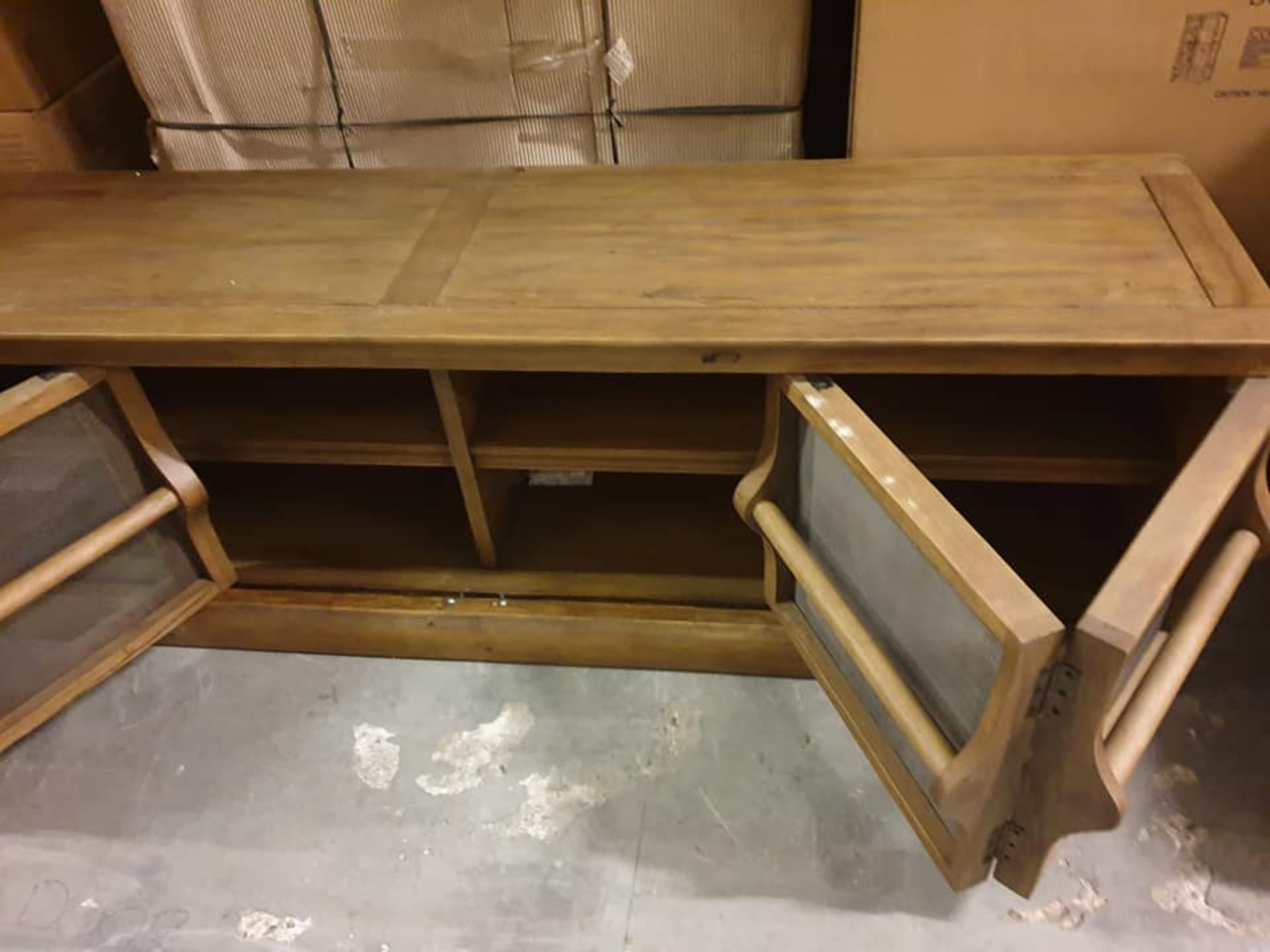 Vintage Caddy Console Media Unit - Image 3 of 4