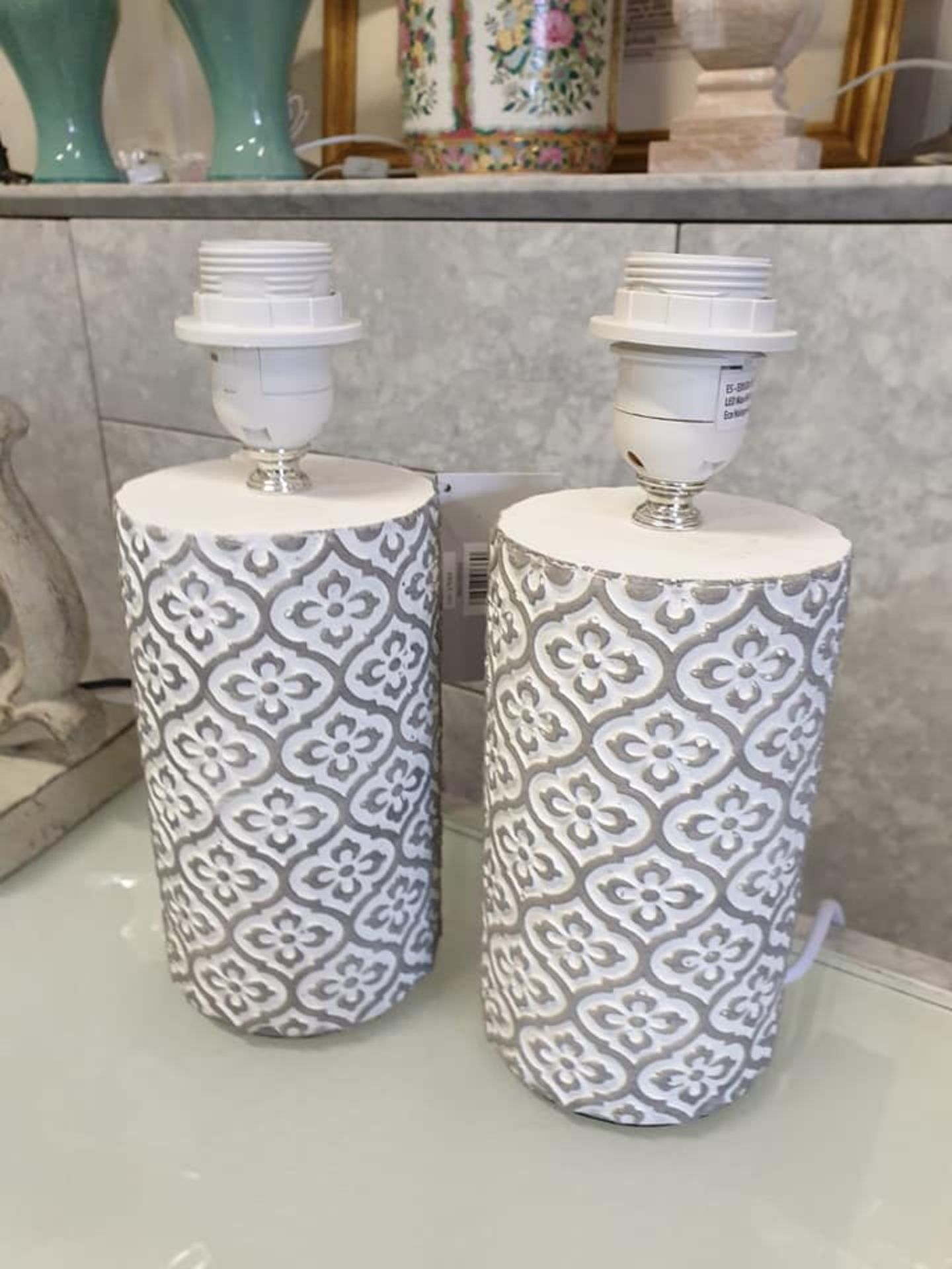 Ceramic Lamps - Image 2 of 2