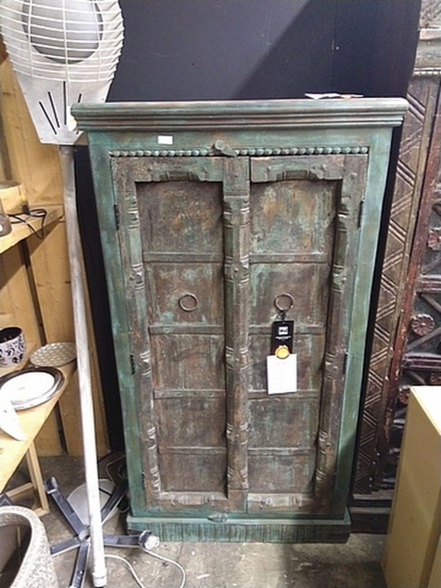 Antique Anglo Indian Carved Cabinet