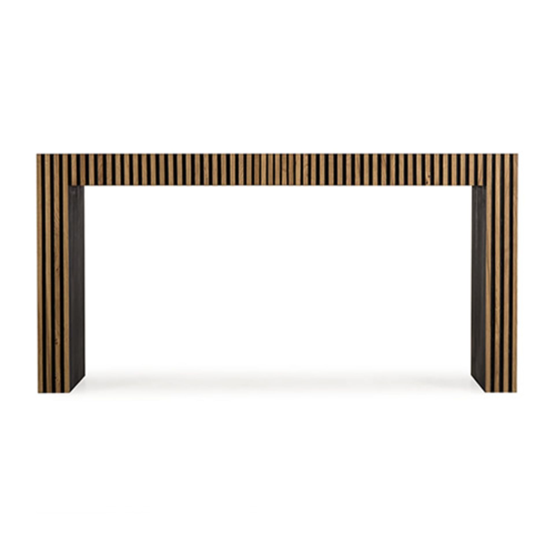 Angelica Oak Console Table Thomas Bina - Image 5 of 5