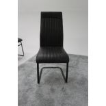 Capri Tall Vegan Leather Chair