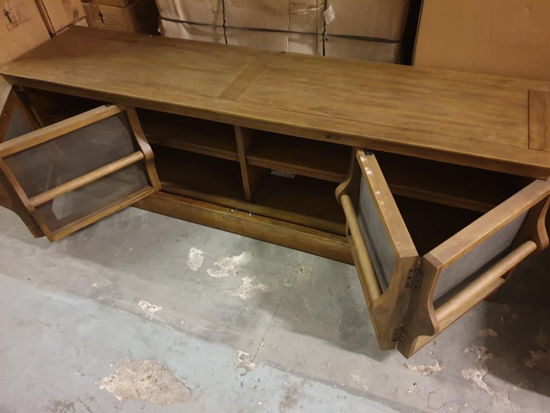 Vintage Caddy Console Media Unit - Image 2 of 4