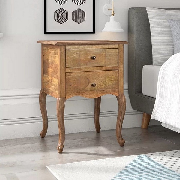 A Pair Bedside Cabinets
