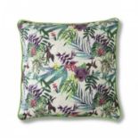 Vibrant Feather Cushion