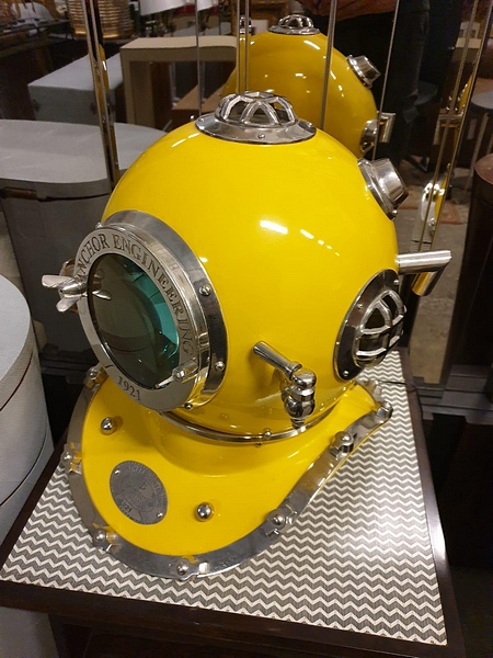 Reproduction Anchor Engineering 1921 Scuba Helmet - Image 3 of 3