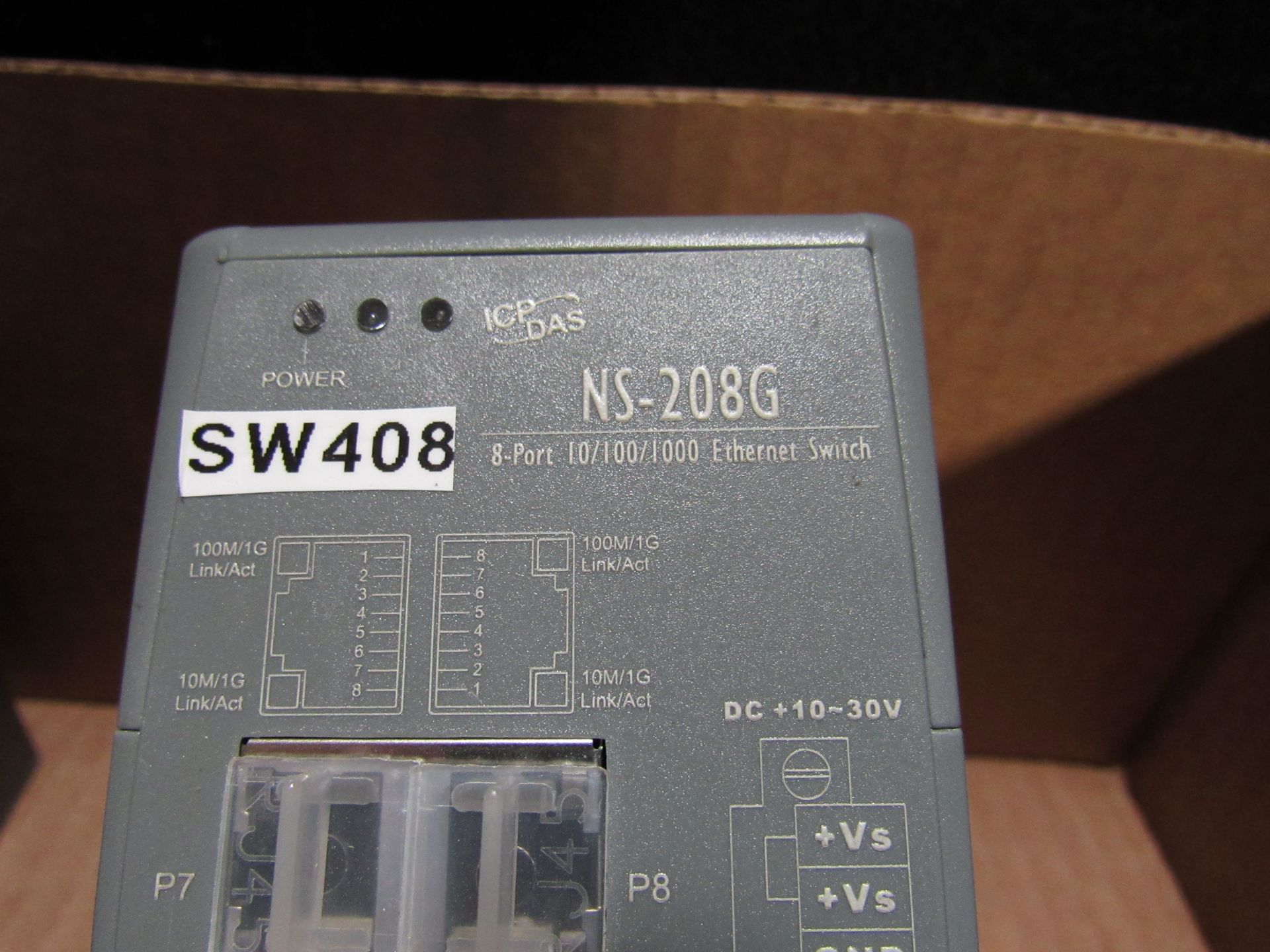 LOT OF 2 NS-208G 8 PORT 10/100/1000 ETHERNET SWITCHES - Image 3 of 4