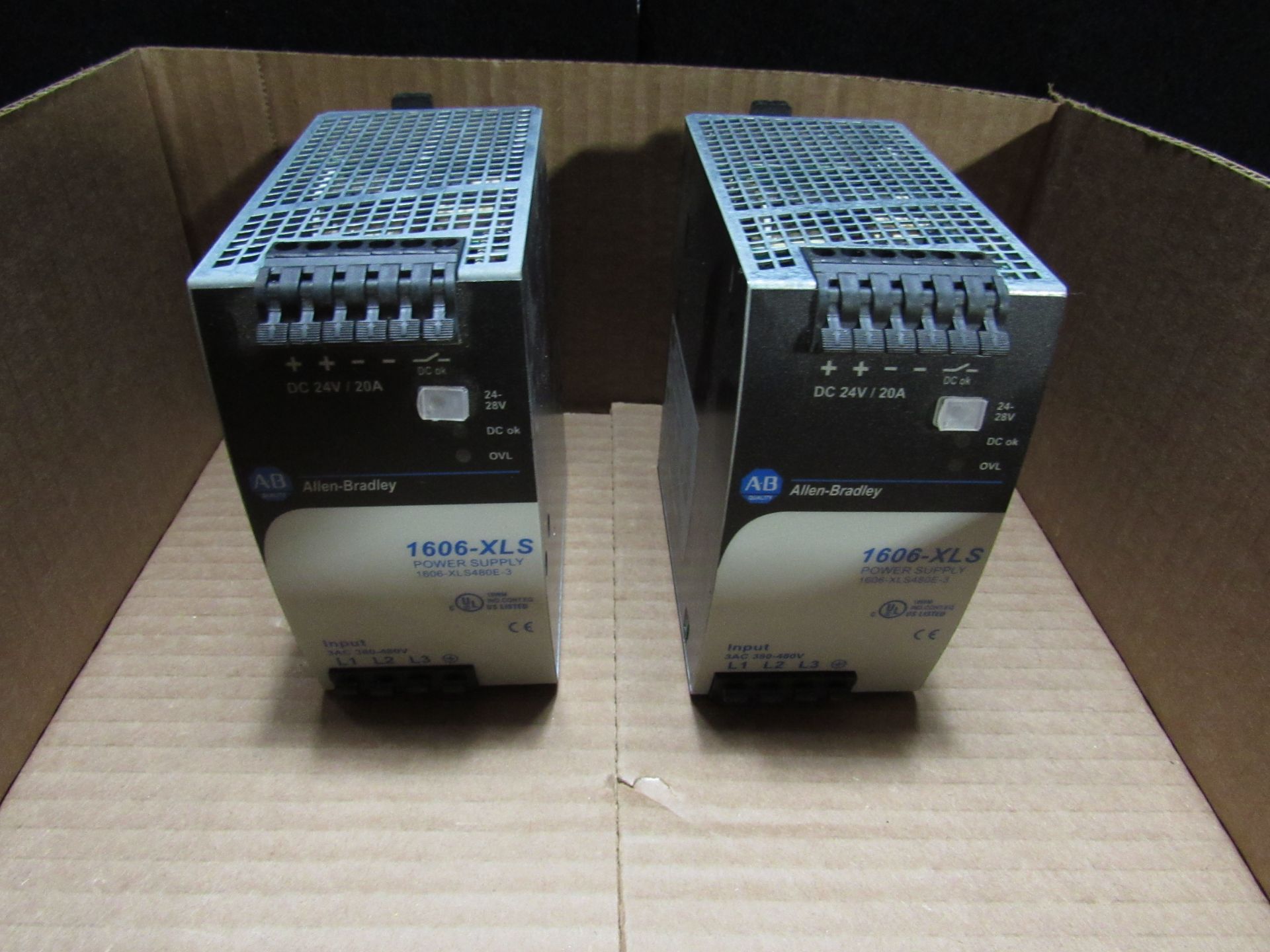 LOT OF 2 ALLEN BRADLEY 1606-XLS480E-3 POWER SUPPLIES - Image 2 of 3