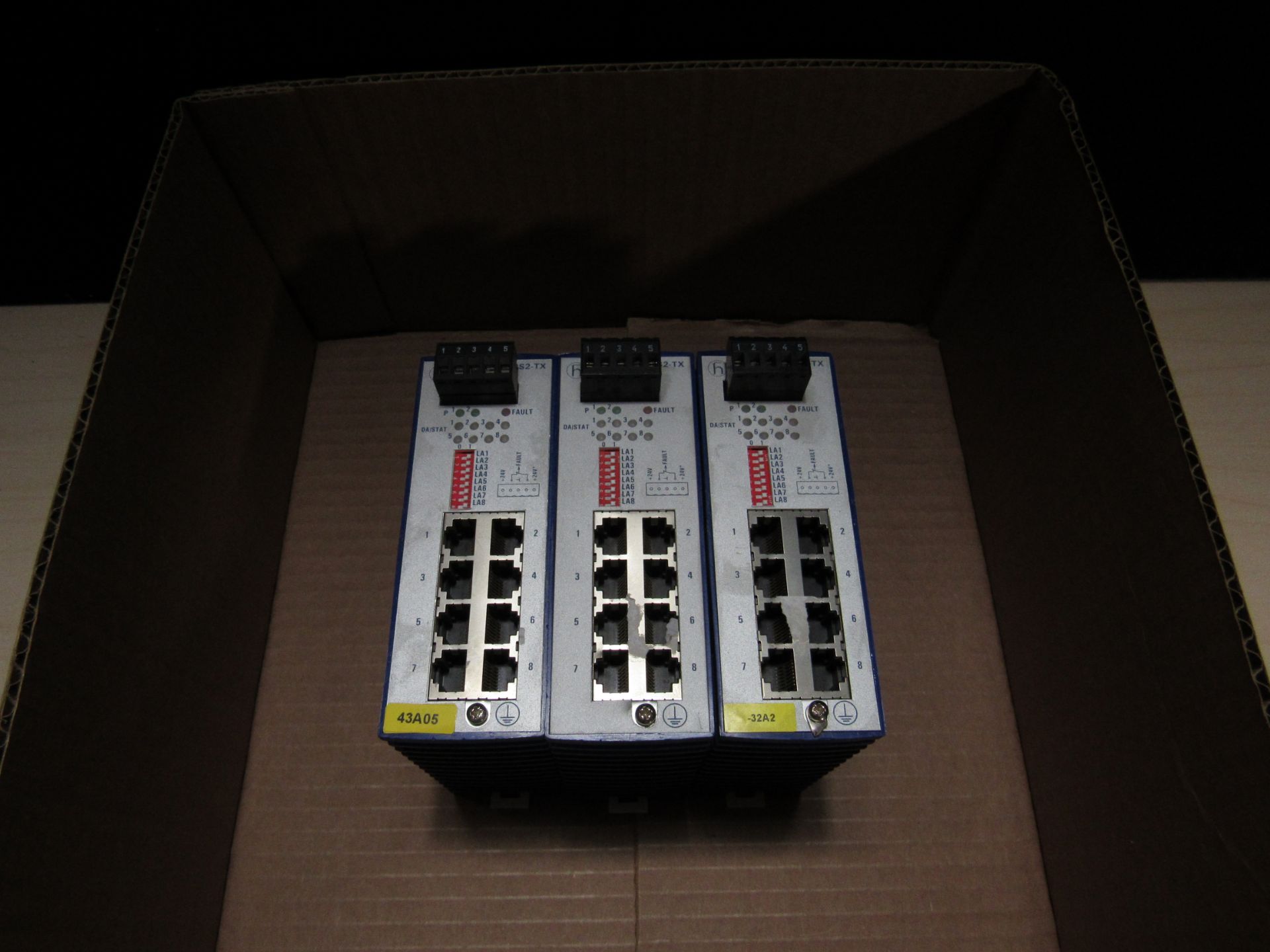 LOT OF 3 HIRSCHMANN RS2-TX RAIL SWITCHES - Image 2 of 3