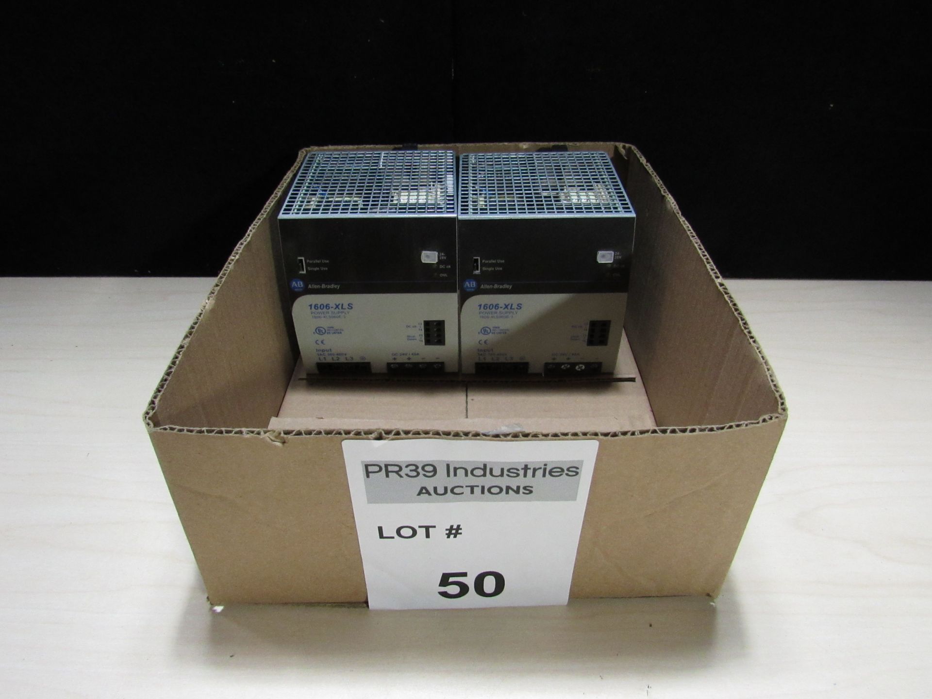 LOT OF 2 ALLEN BRADLEY 1606-XLS960E-3 POWER SUPPLIES