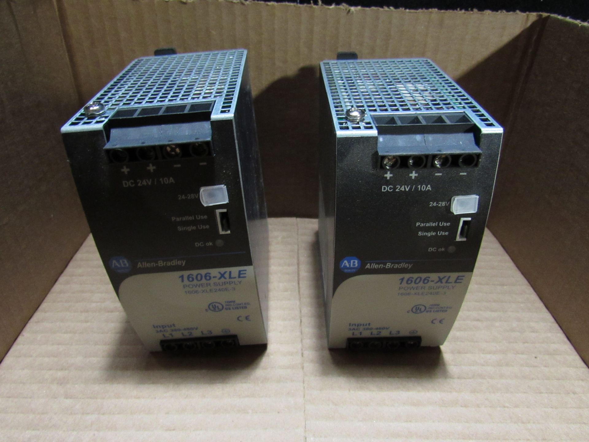 LOT OF 2 ALLEN BRADLEY 1606-XLE240E-3 POWER SUPPLIES - Image 2 of 3