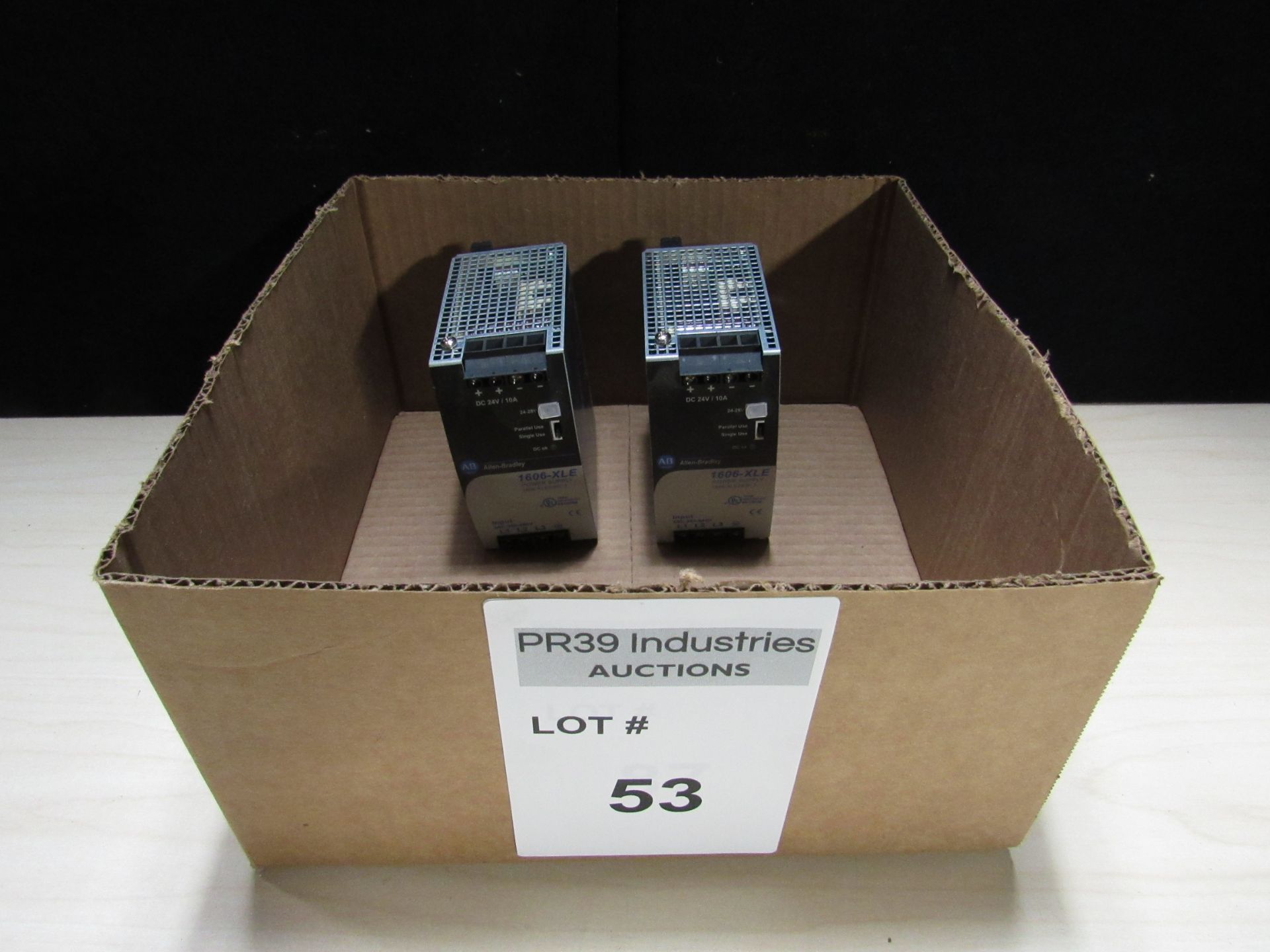 LOT OF 2 ALLEN BRADLEY 1606-XLE240E-3 POWER SUPPLIES