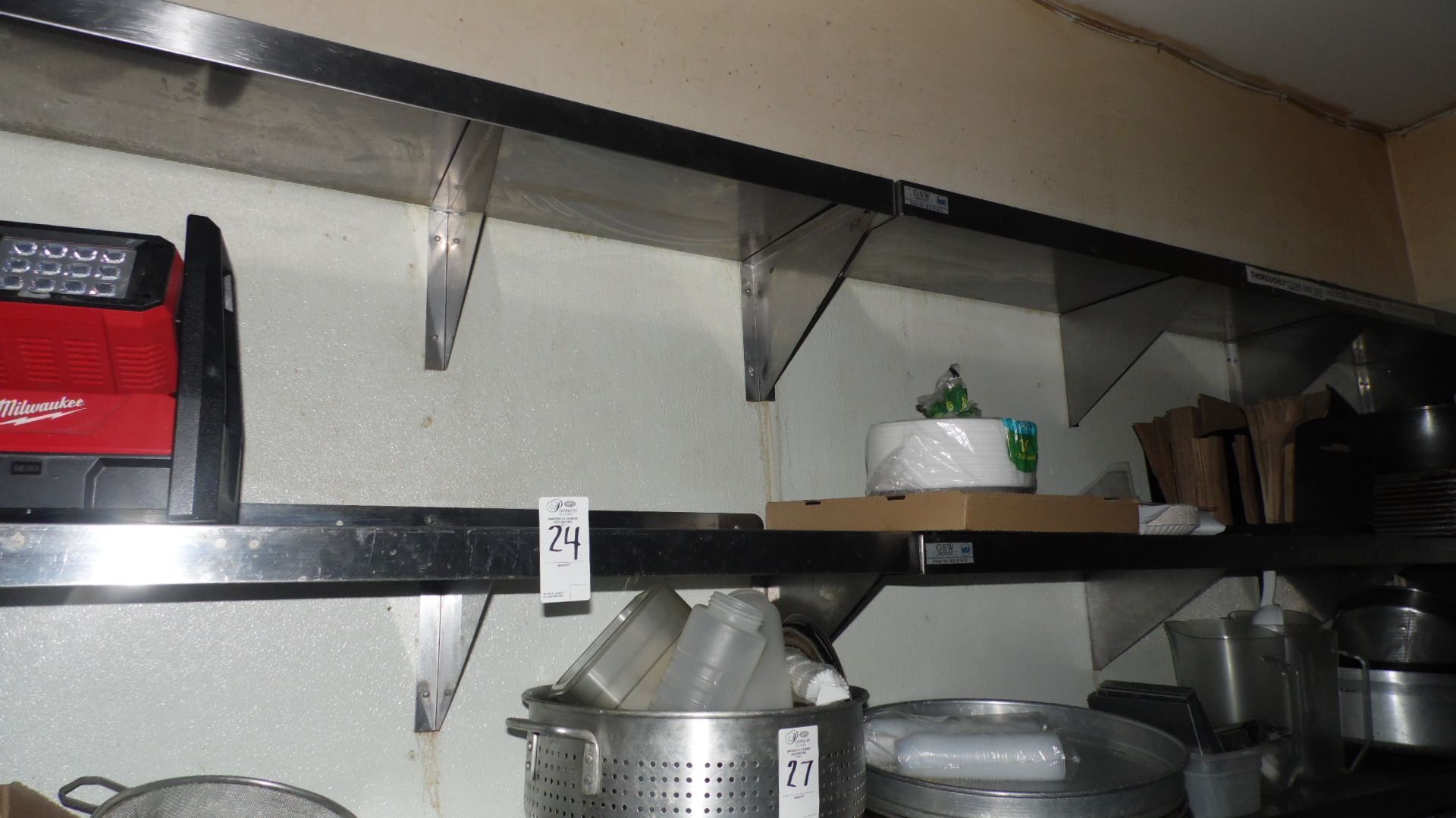 STAINLESS STEEL SHELVING