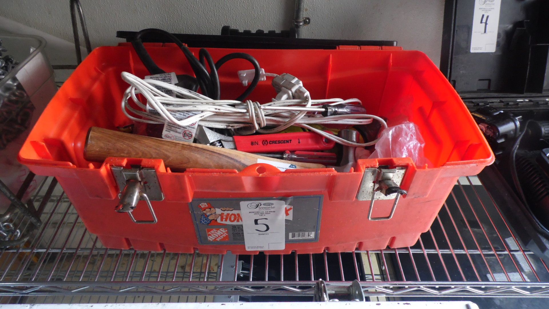 TOOL BOX w/ TOOLS