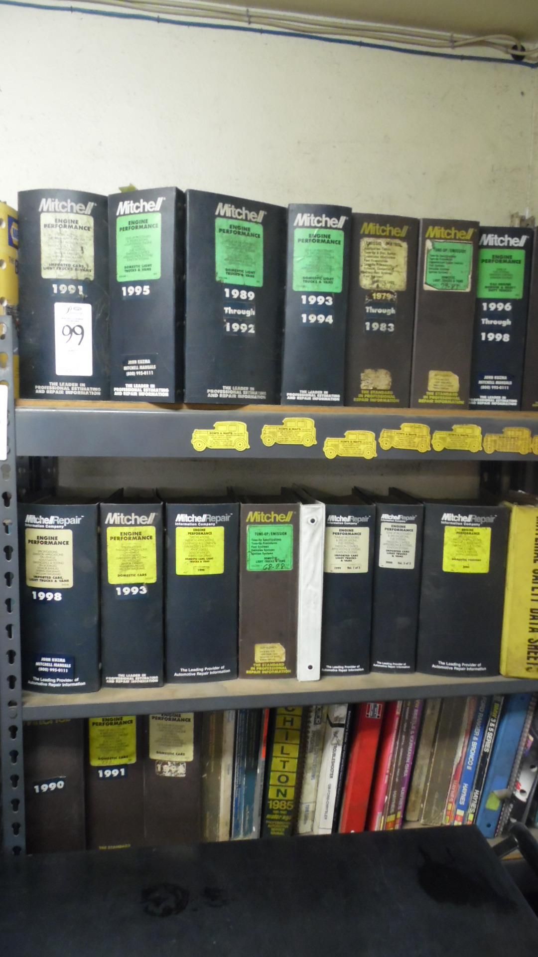 COLLECTION OF MITCHELL AUTOMOIVE BOOKS