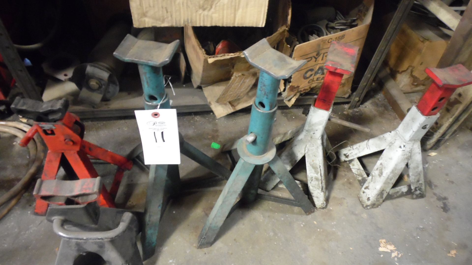 6 ASSORTED JACK STANDS (LOT)