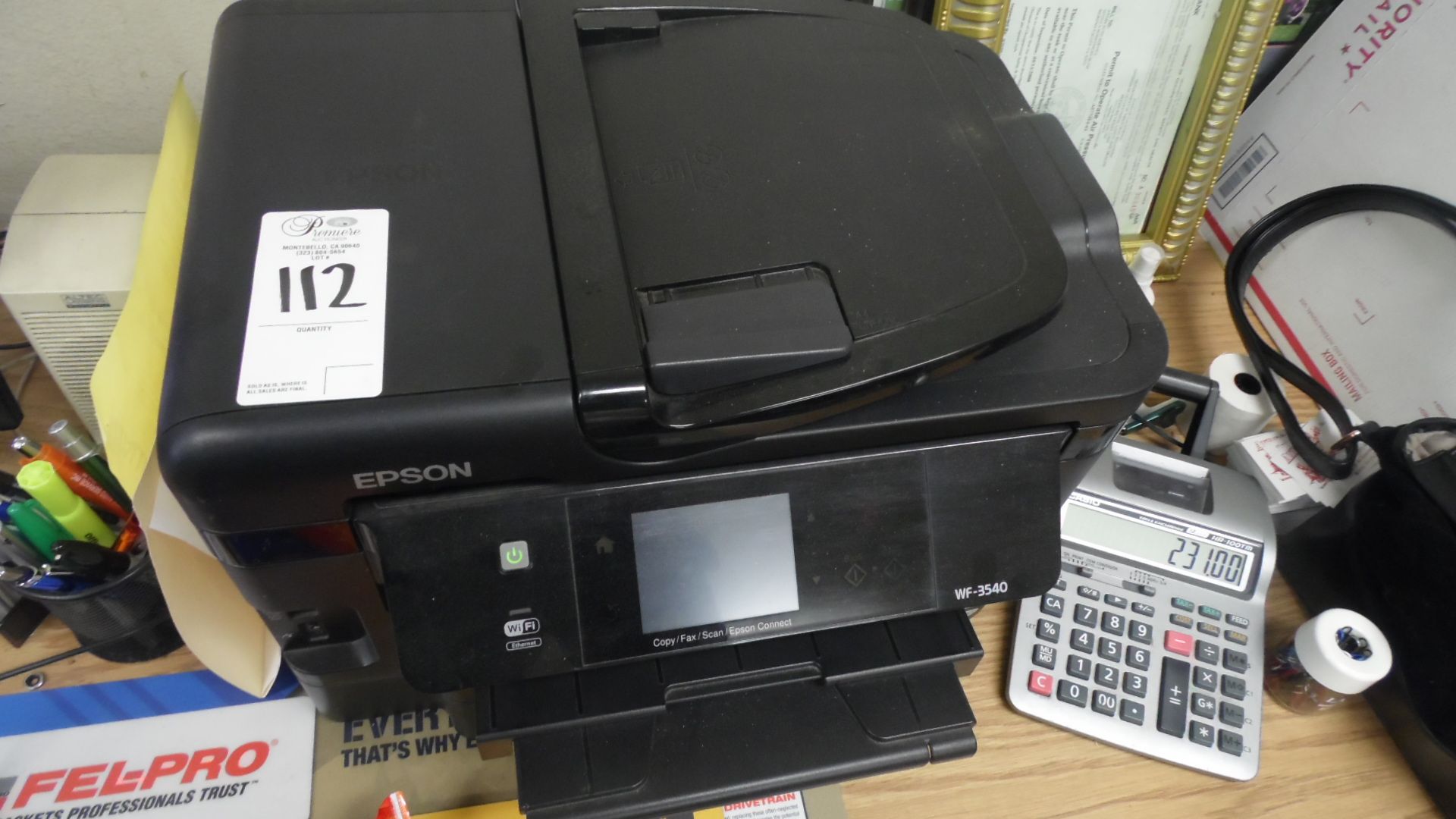 EPSON PRINTER w/ MONITOR