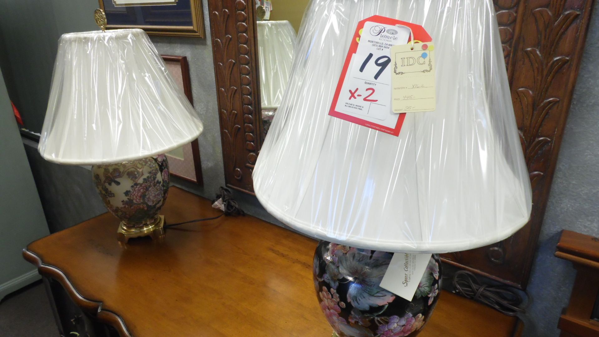 ASSORTED LAMPS