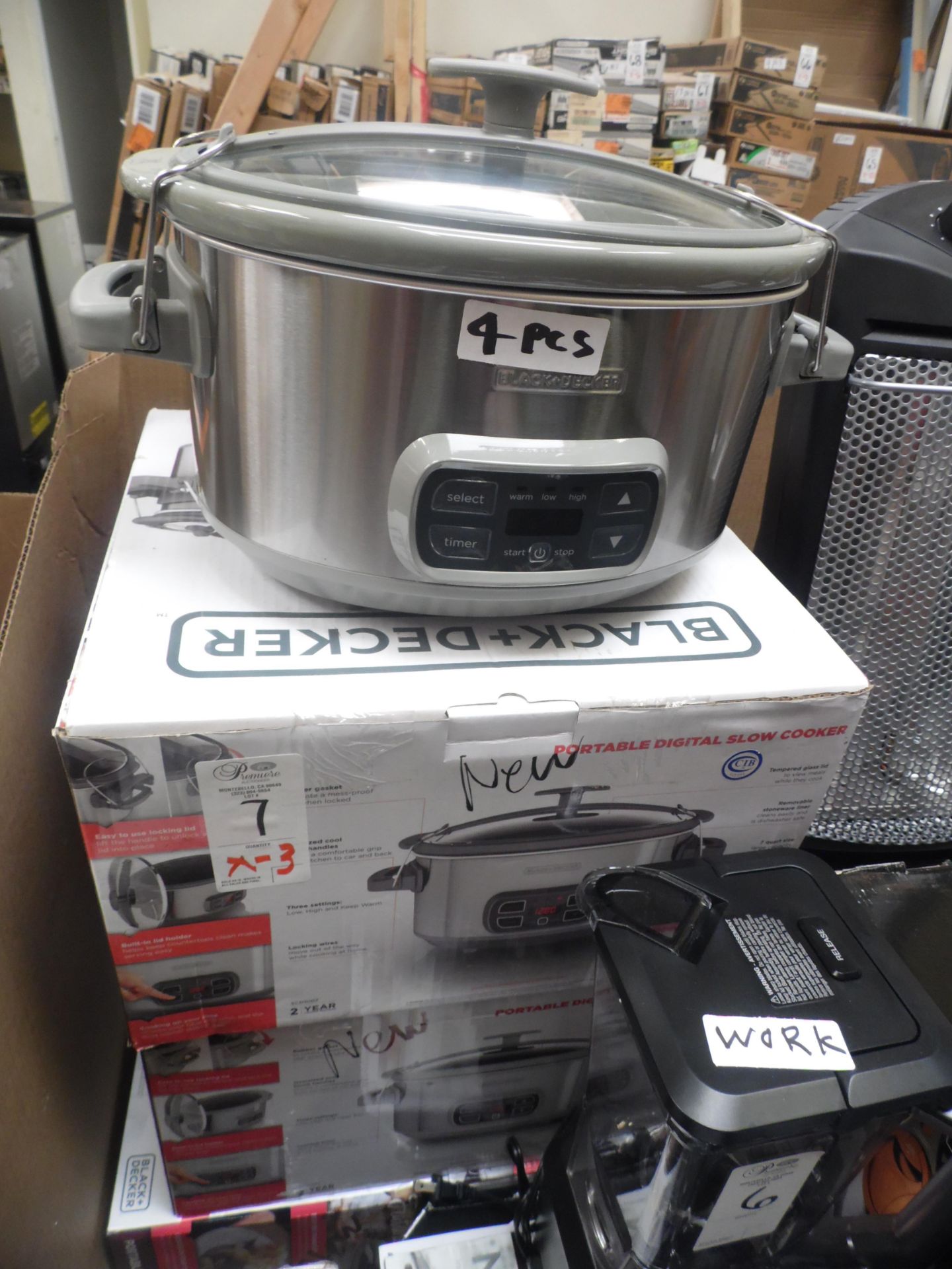 BLACK N DECKER SLOW COOKER CROCK POT