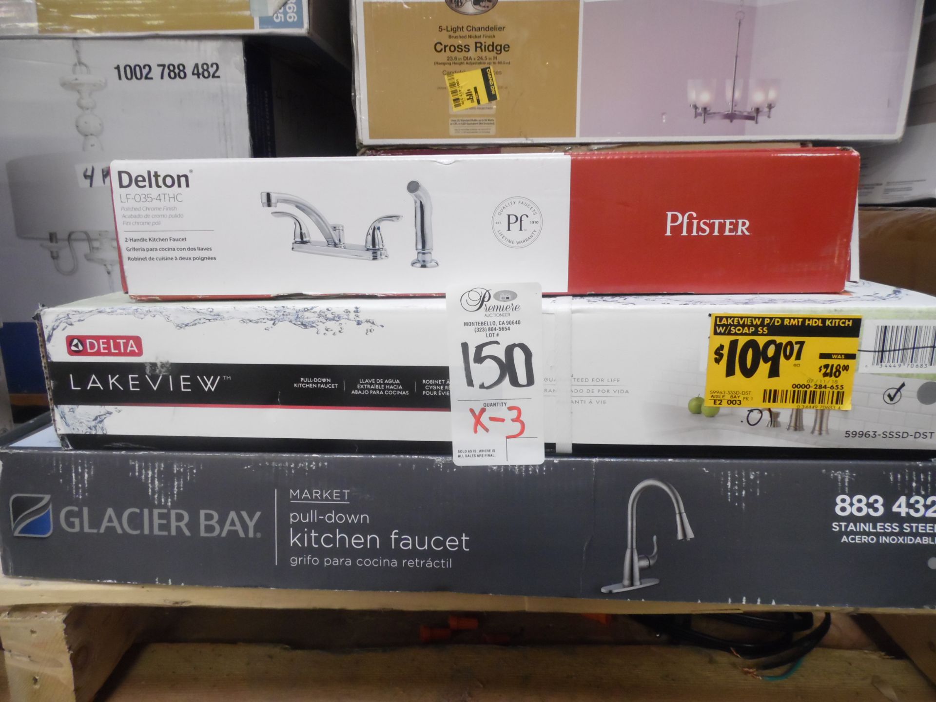 ASSORTED FAUCETS