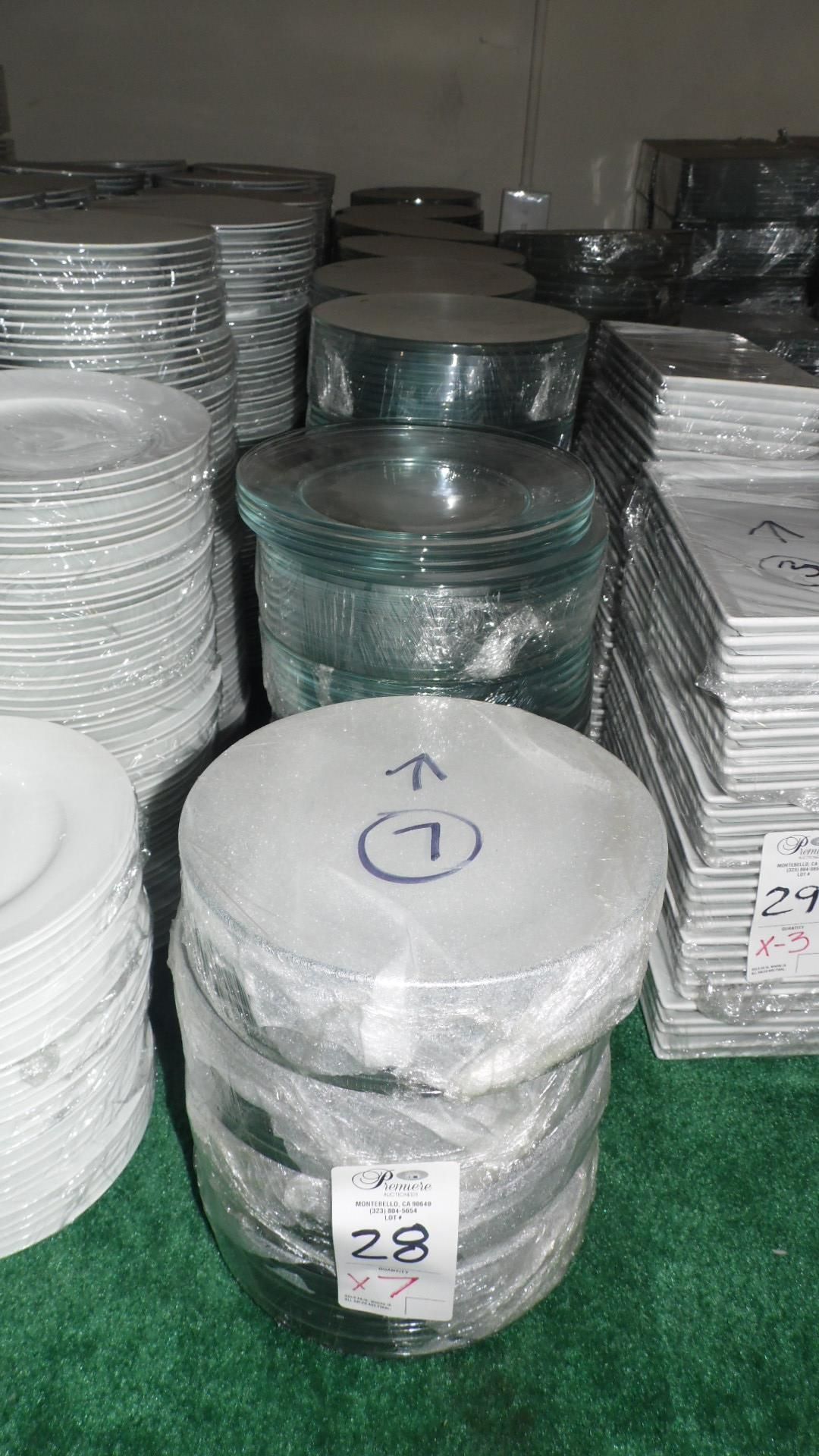 BUNDLES OF DESERT PLATES (CLEAR)