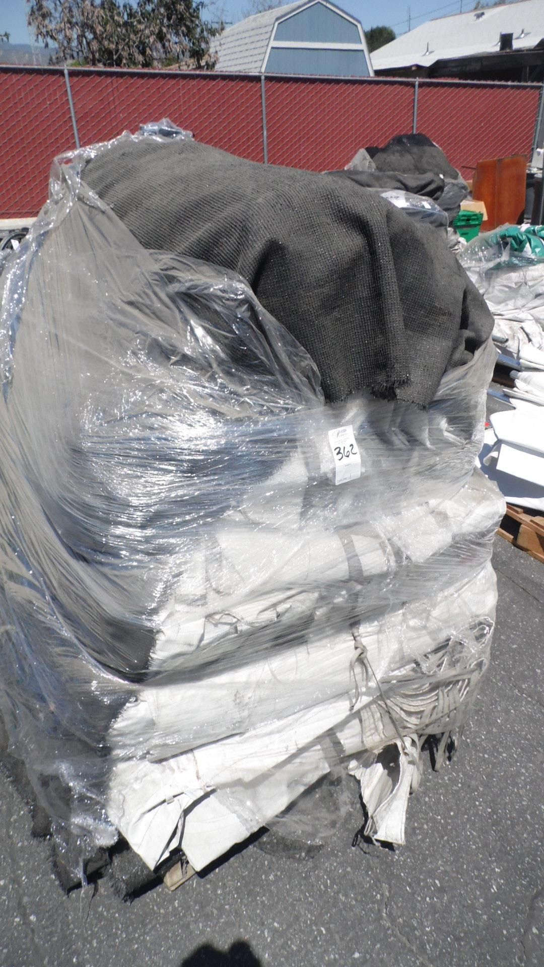 PALLET OF TARP MATERIAL