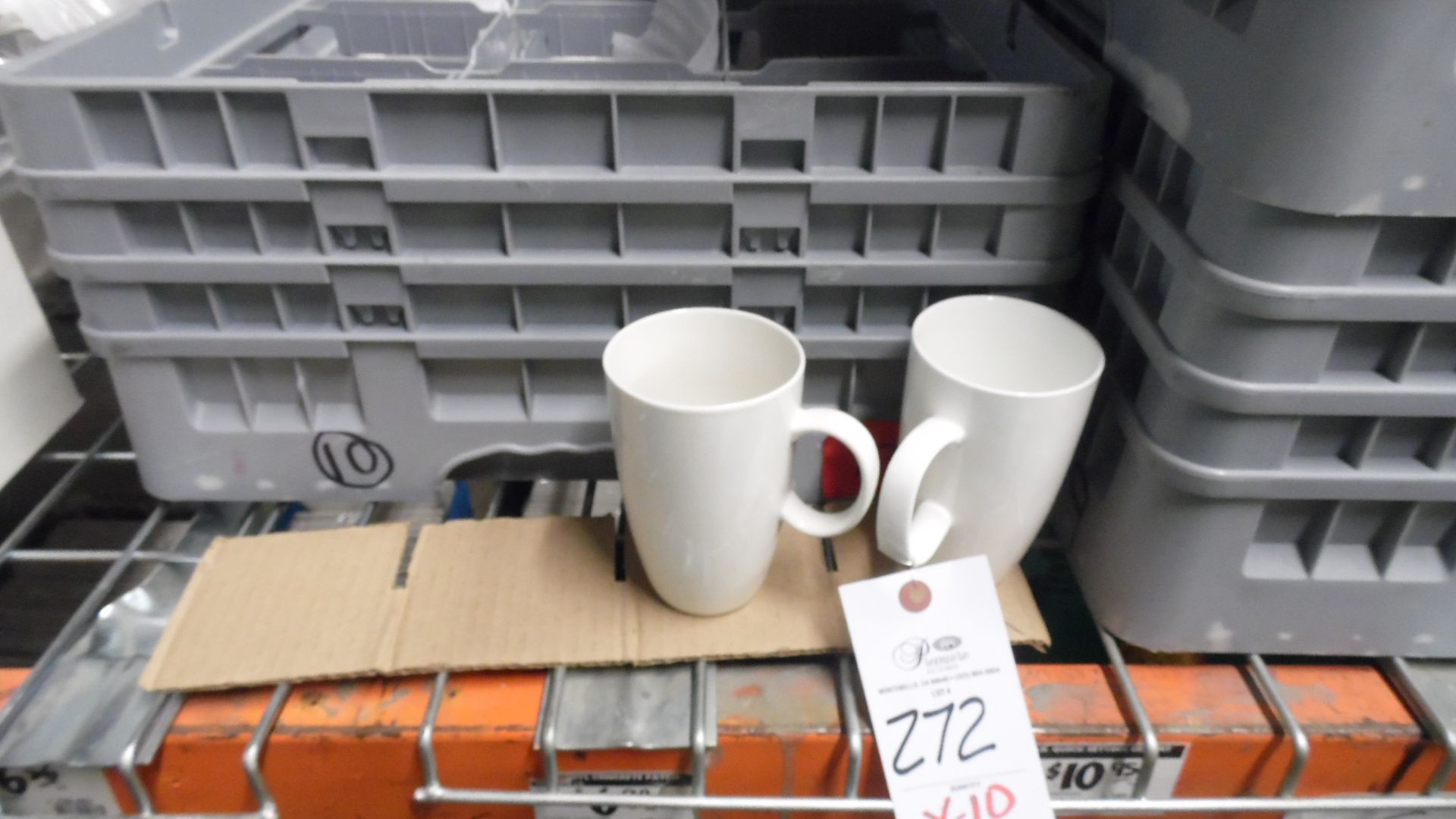 CASES OF COFFEE CUPS