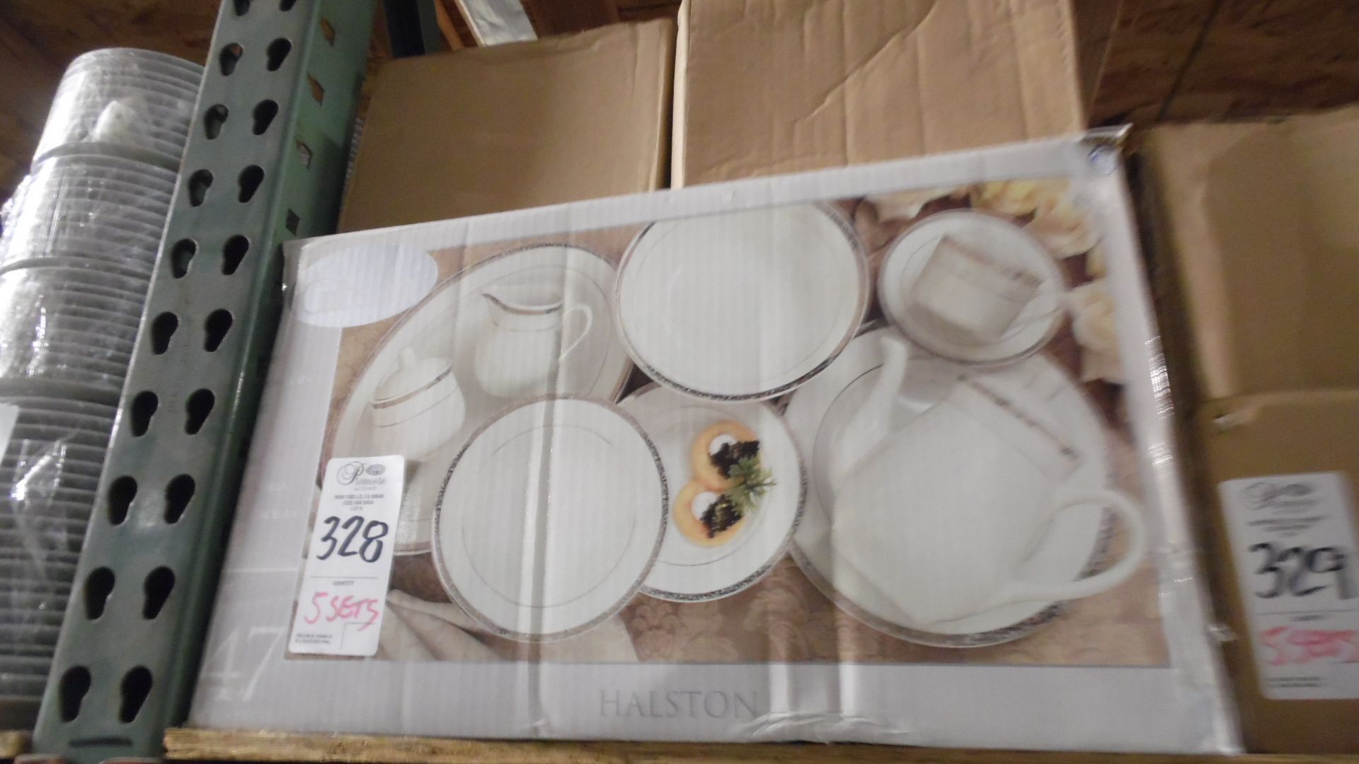 GIBSON CHINA SETS FOR SERVICE OF 12