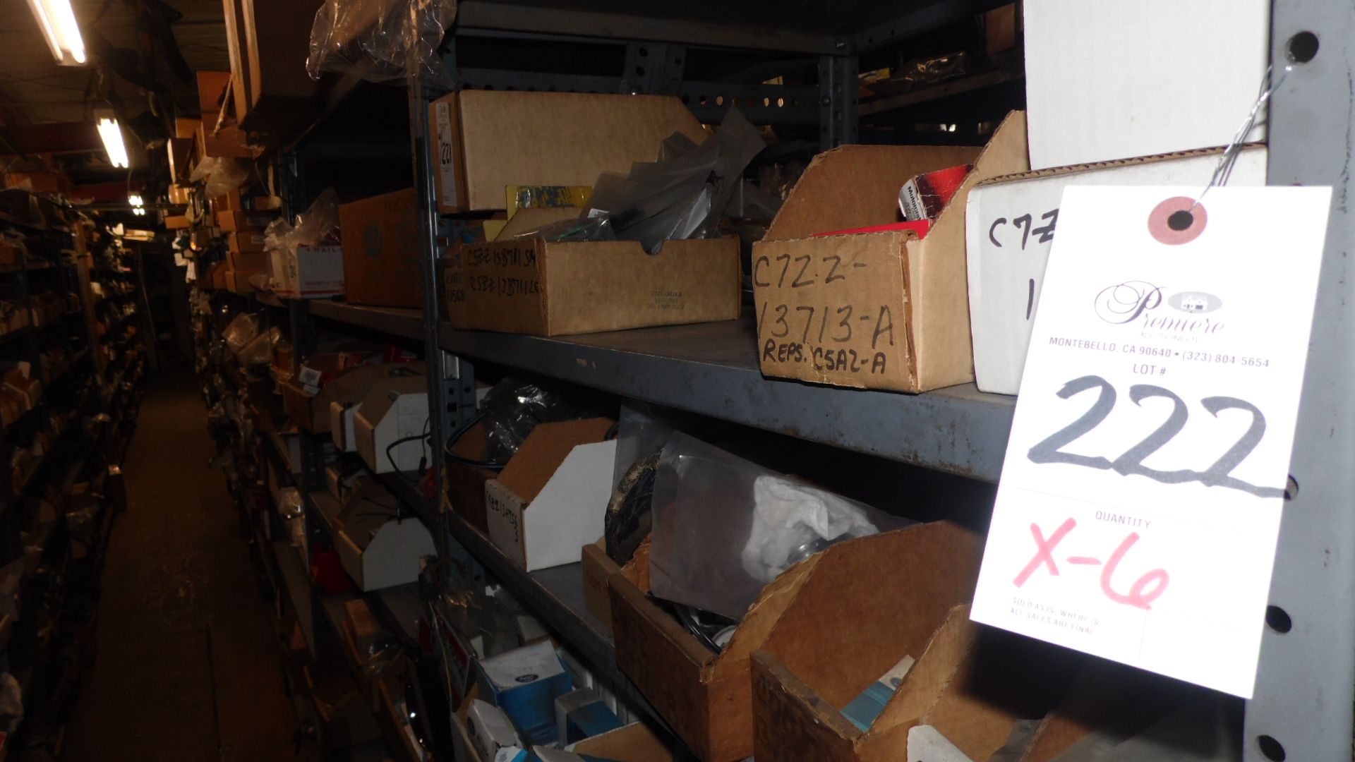 SECTIONS STOCKROOM SHELVING