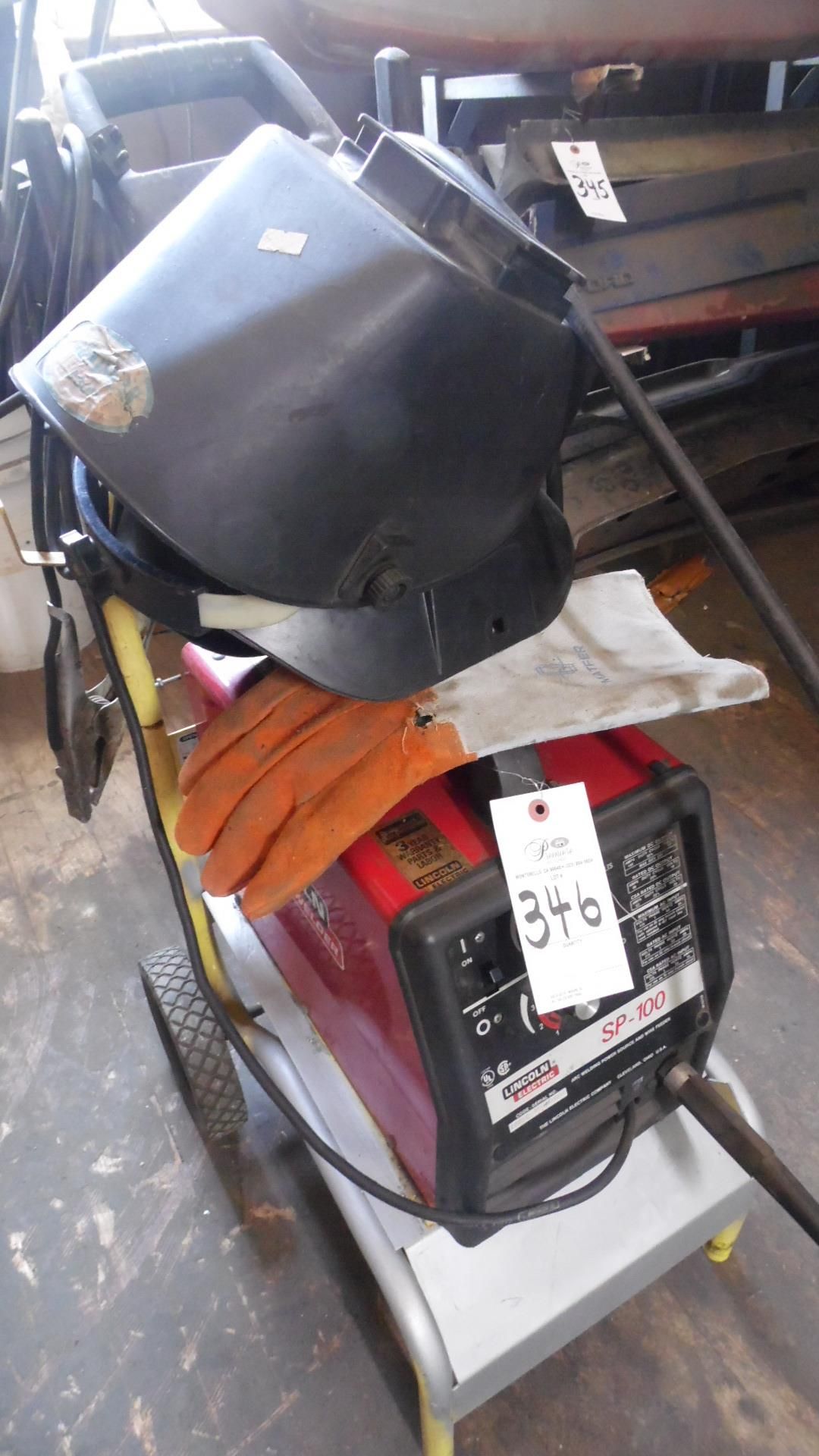 LINCOLN SP100 WIRE FEED WELDER