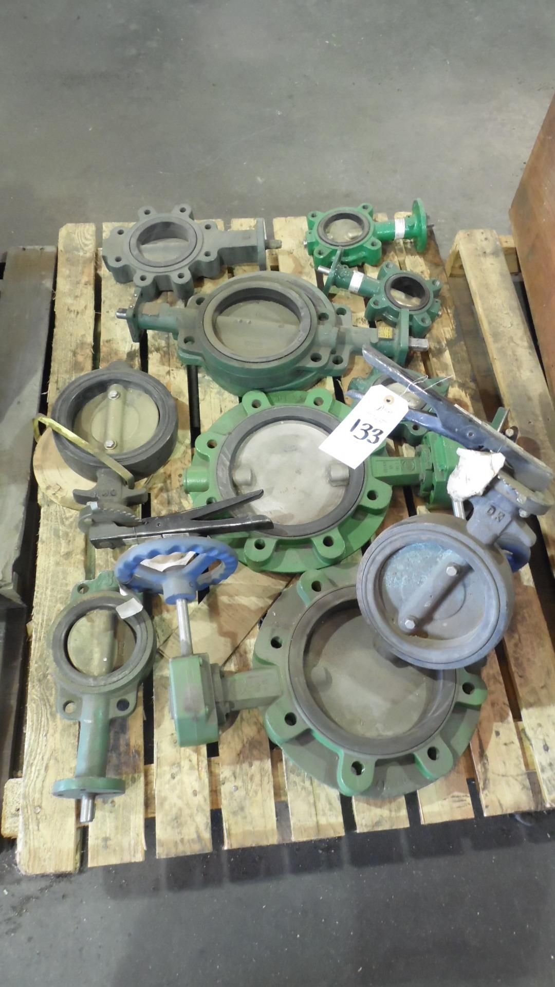 ASSORTED BUTTERFLY VALVES (QTY. 10)