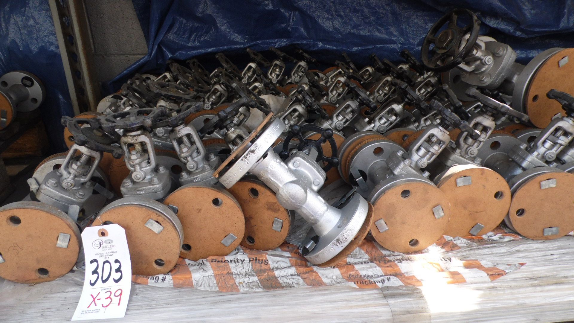 31- O" CLASS 300 GLOBE, 2- 1" CLASS 600 GLOBE VALVE, 1- 2-" CLASS 600 GLOBE VALVE,