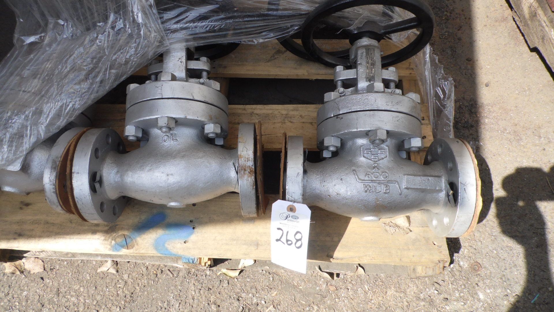 2" CLASS 600 WCB VALVES (5 QTY), 2" CLASS 300 WCB VALVES (2 QTY)