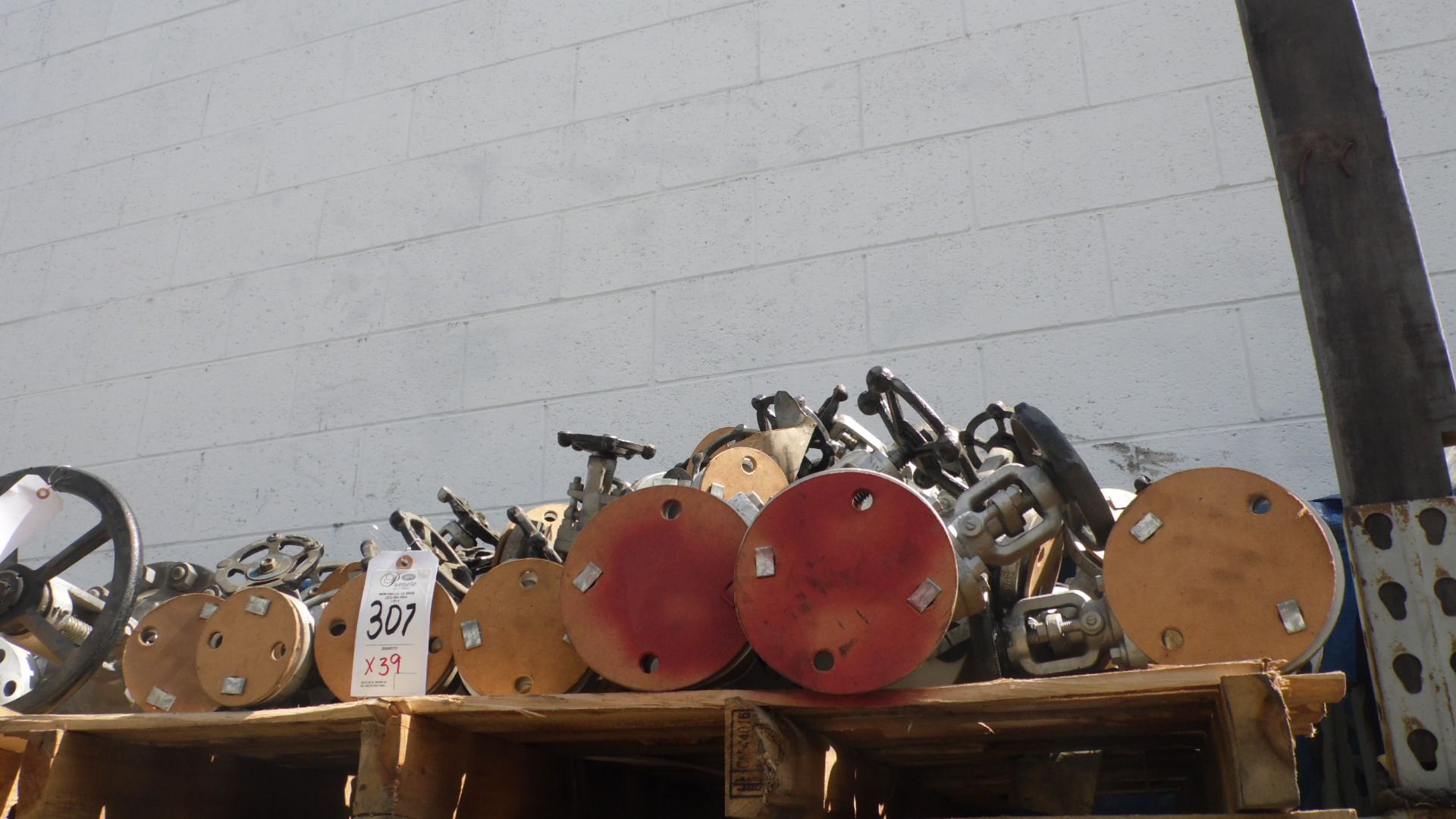 7- 1-" CLASS 600 GLOBE VALVE, 49- CLASS 150 GLOBE VALVE