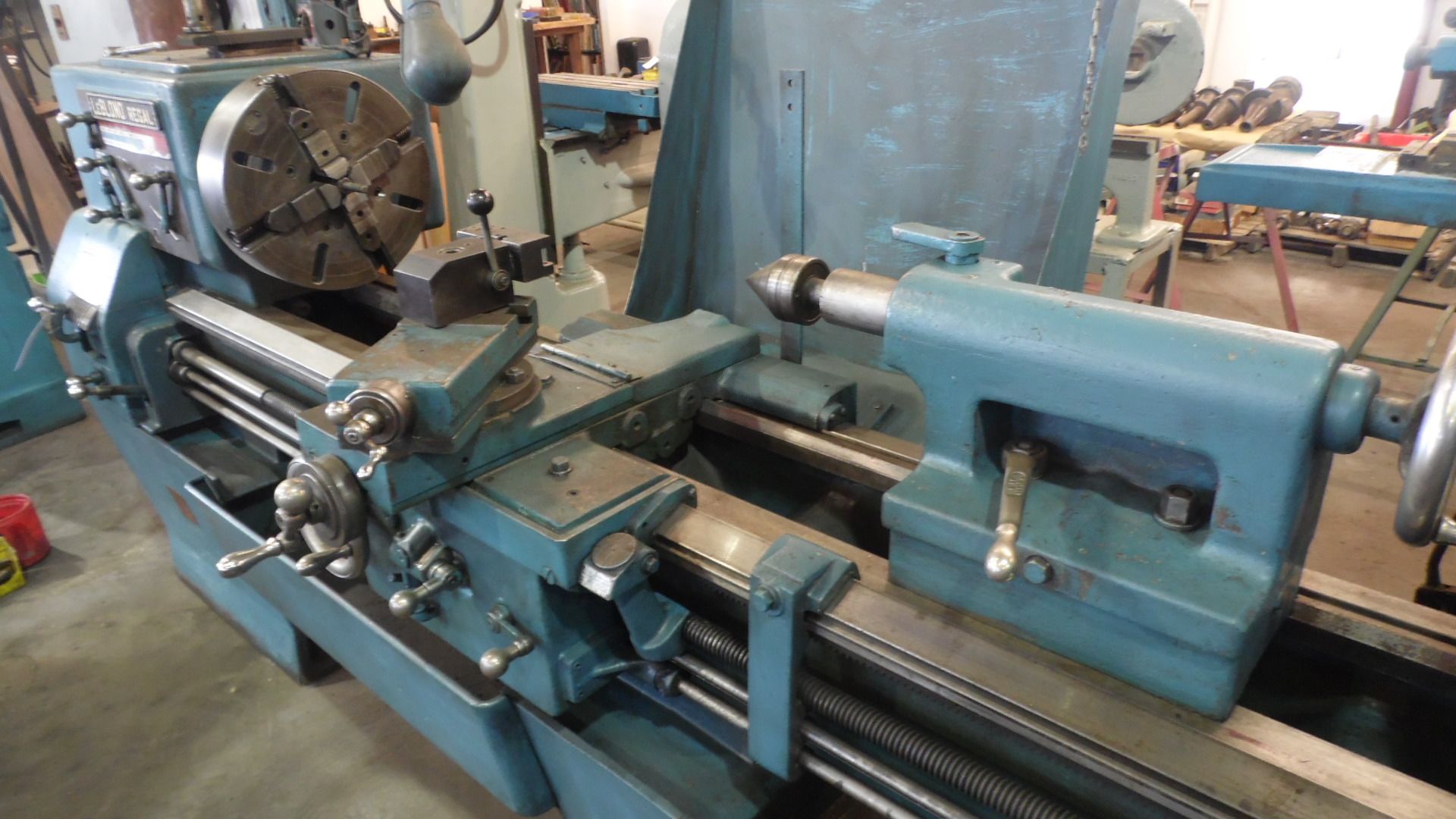 LEBLOND REGAL GEAR HEAD LATHE w/ 15" CHUCK - 94" BED - Image 3 of 3