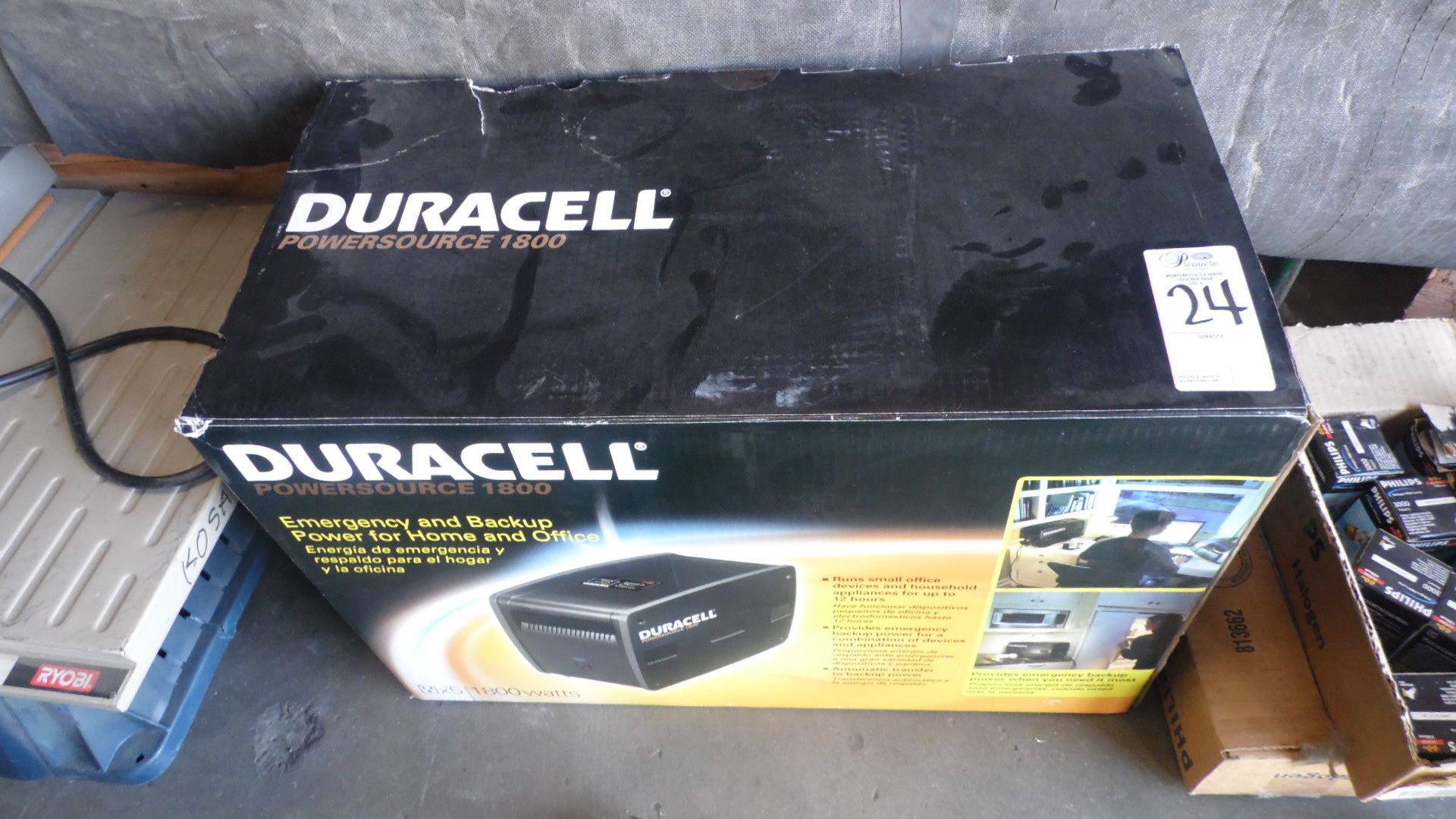 DURACELL EMERGENCY BACKUP