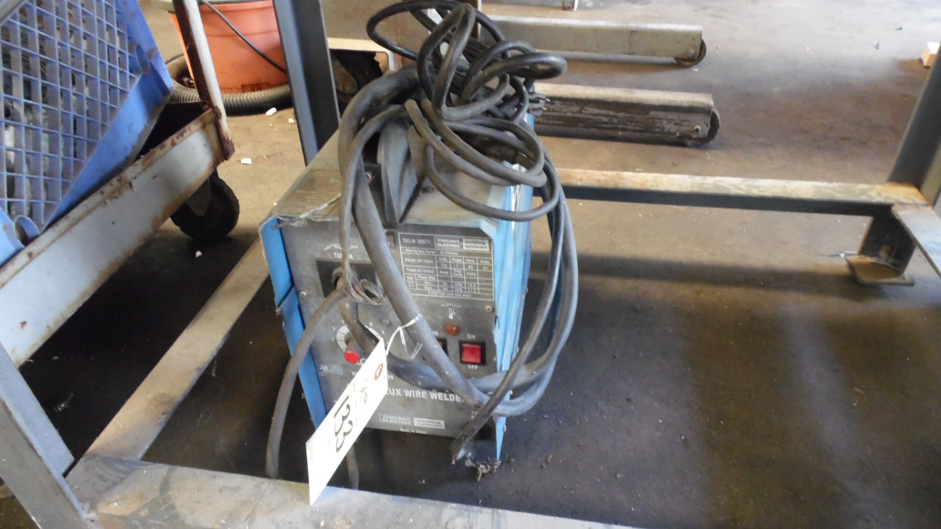 FLUX WIRE FEED WELDER