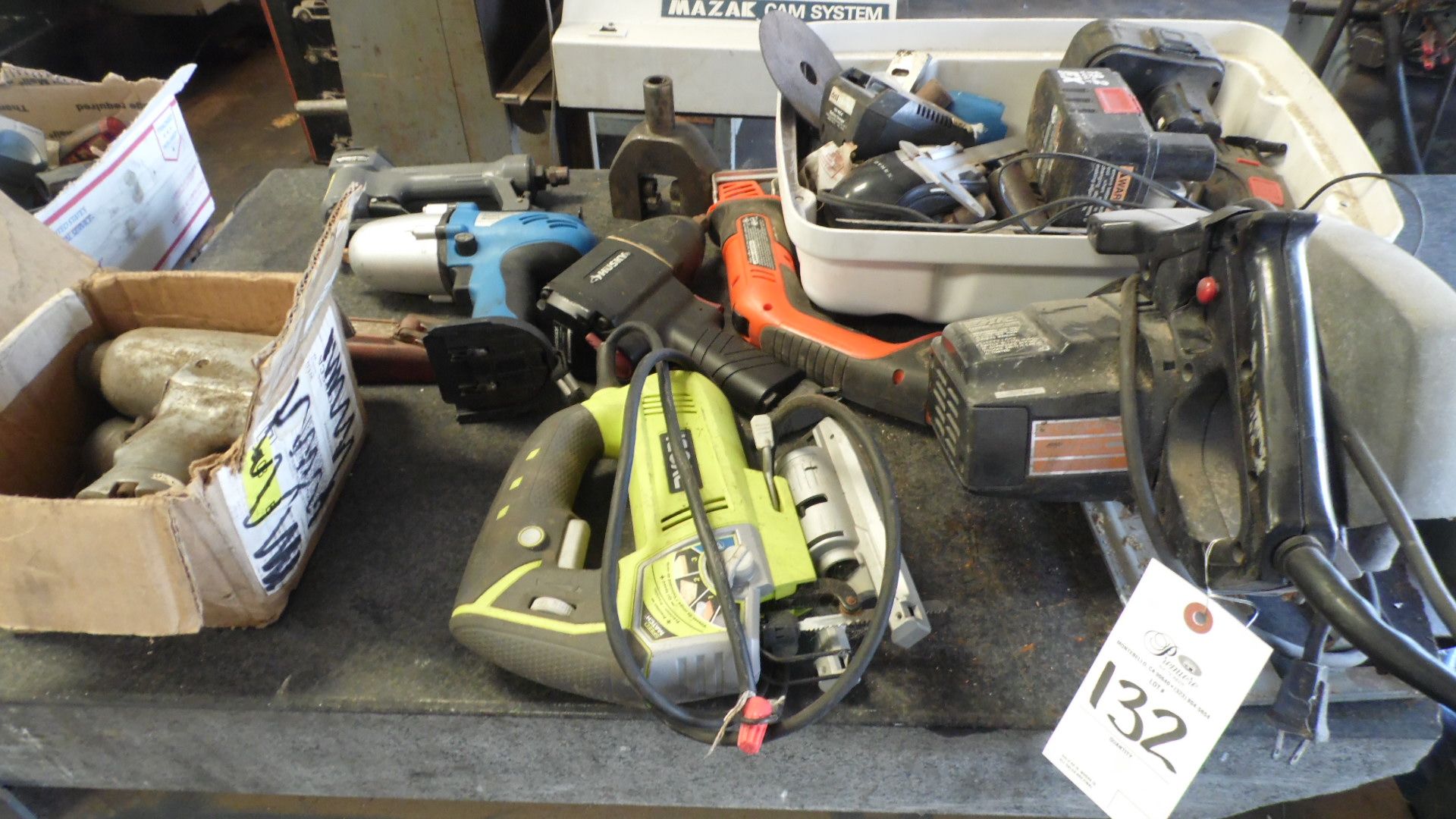 ASSORTED POWER TOOLS