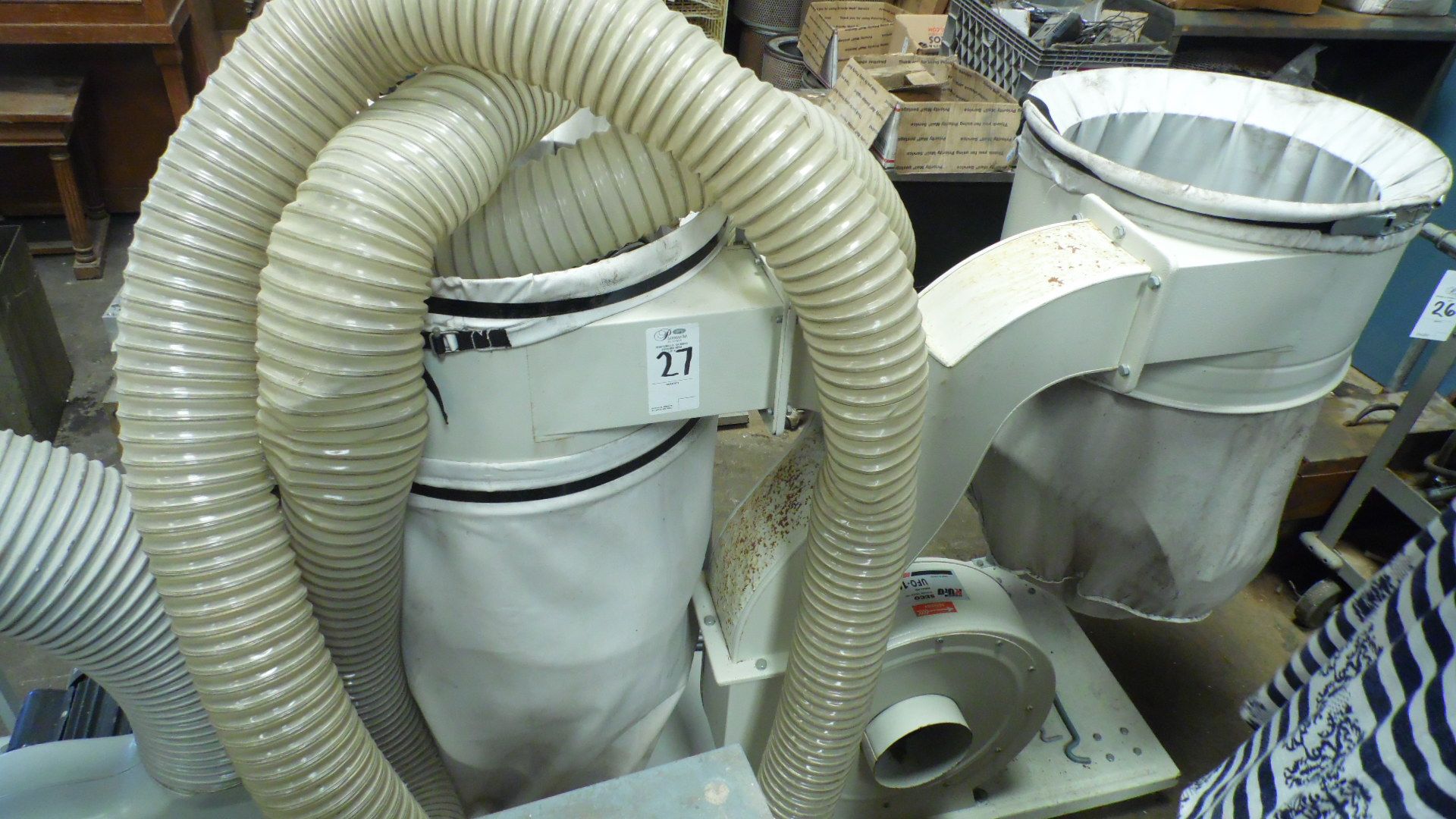 KUFO DUAL DUST COLLECTION SYSTEM