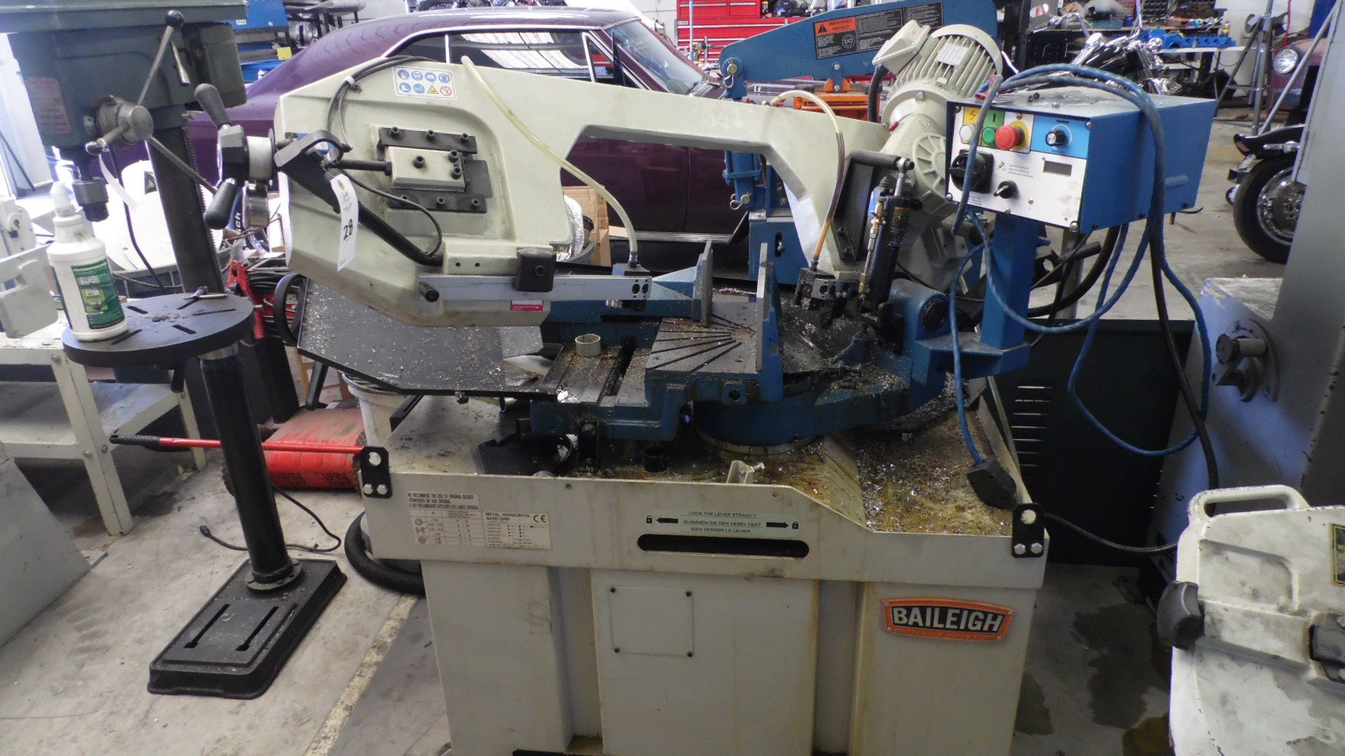 BAILEIGH HORIZONTAL BANDSAW BS350M