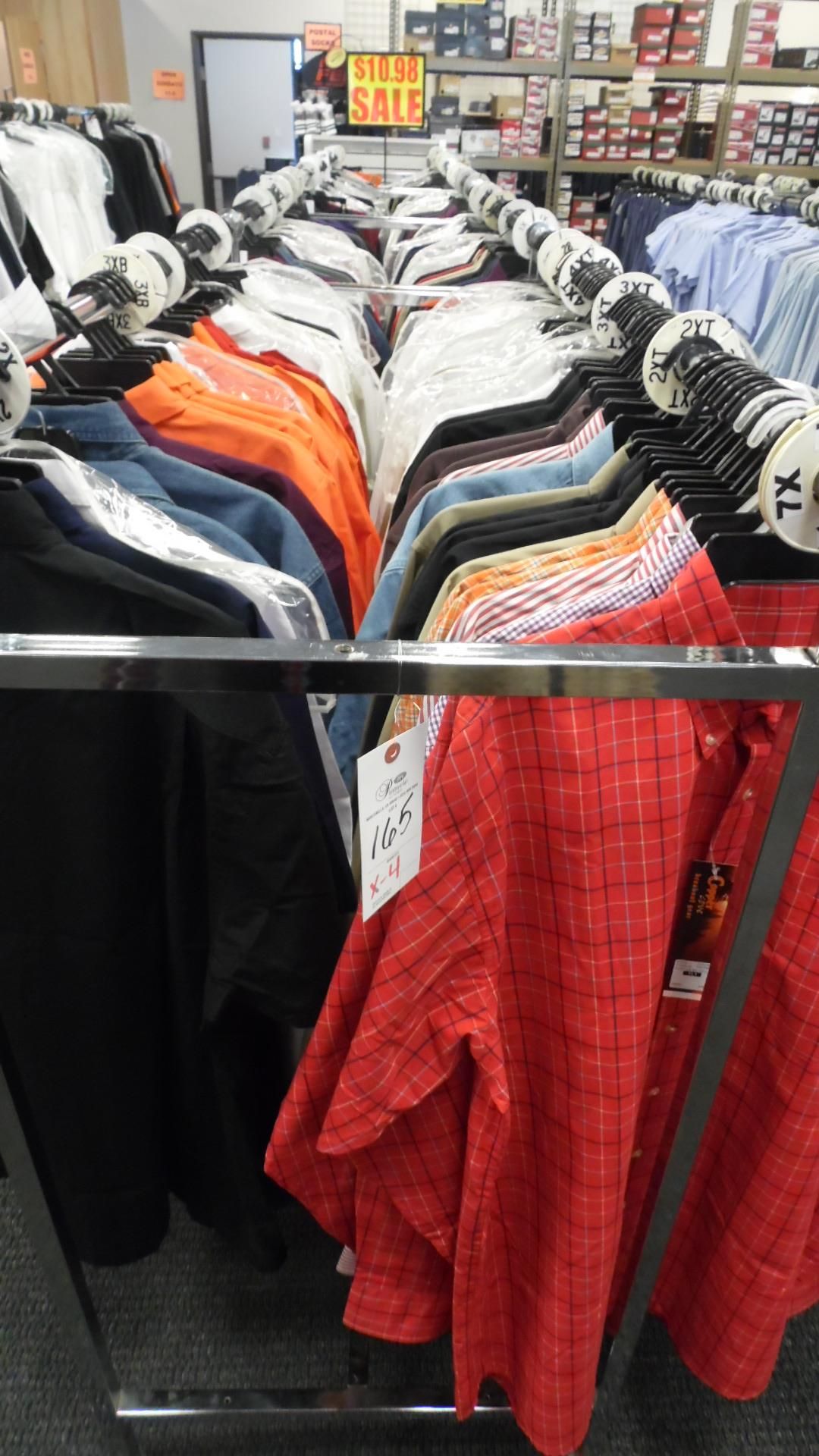 DOUBLE CLOTHES RACKS