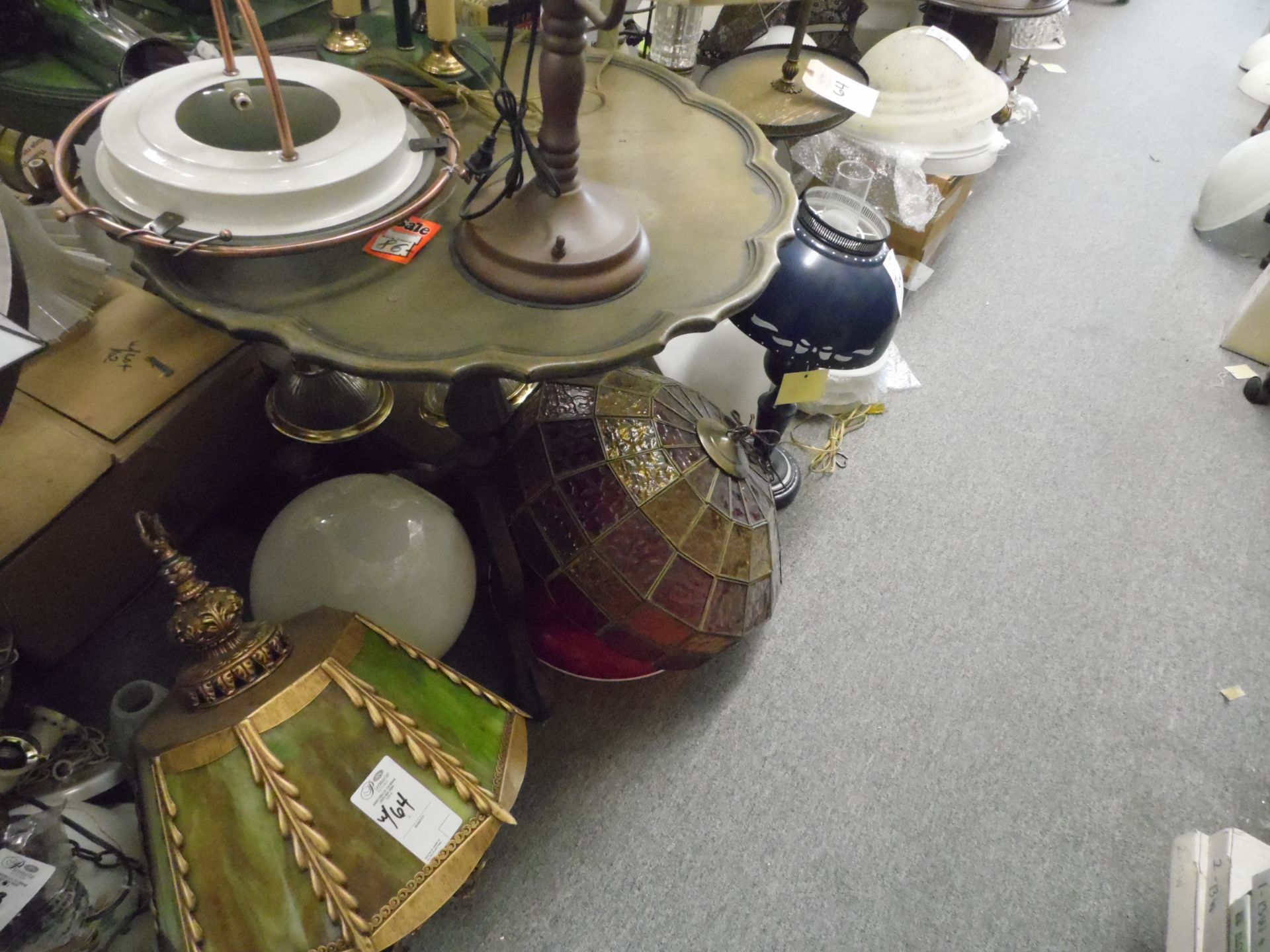 ASSORTED TABLES & LAMPS - Image 2 of 2