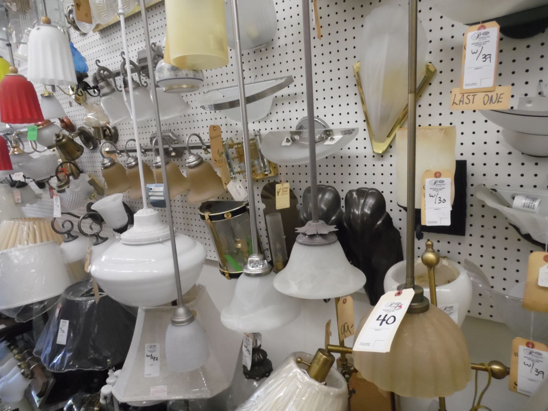15-ASSORTED CEILING LIGHTS