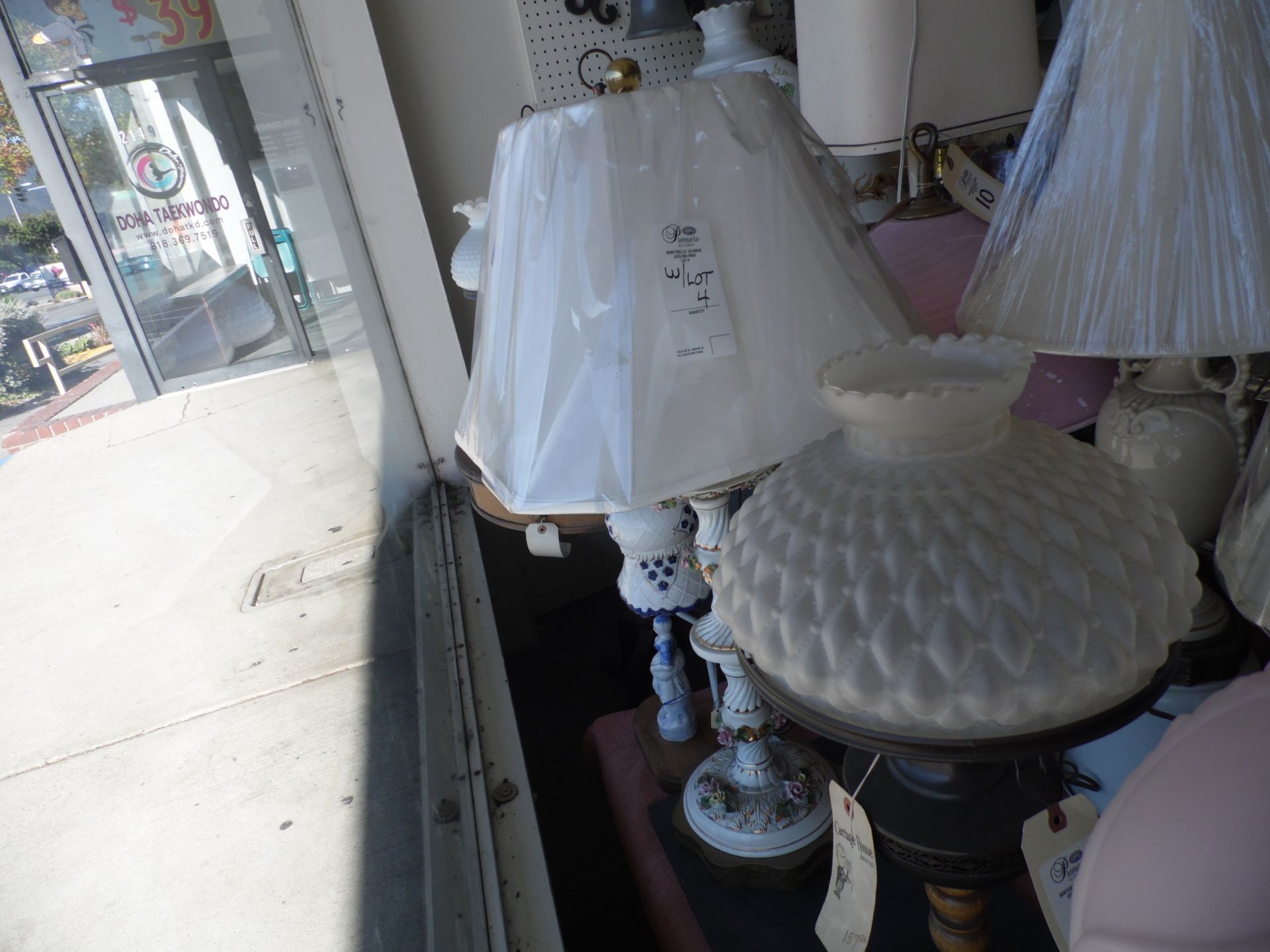 3-ASSORTED LAMPS