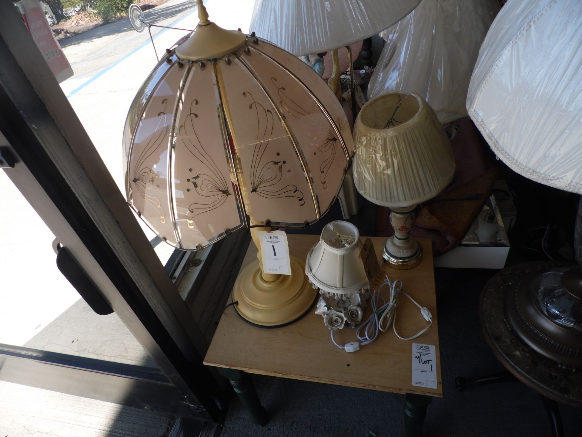 3-ASSORTED LAMPS