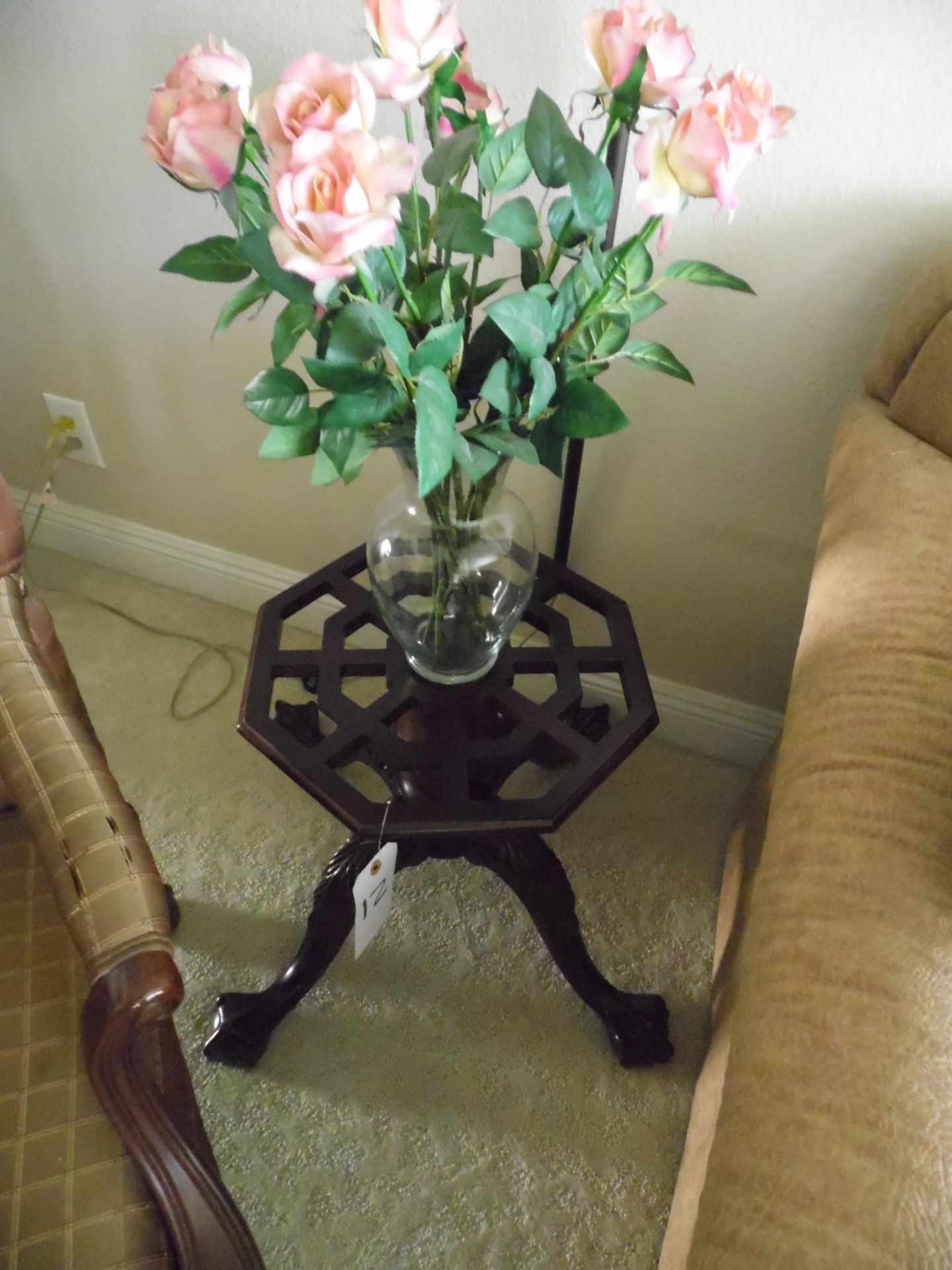 ORNATE OCTAGON TABLE