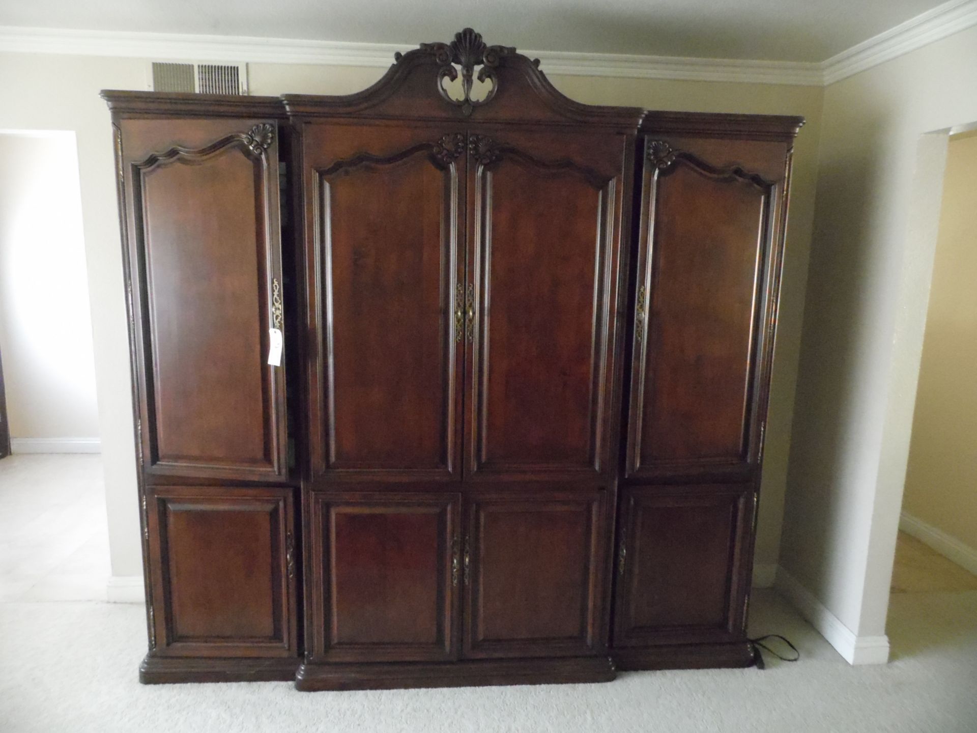 8 FT. ORNATE BOOK CASE