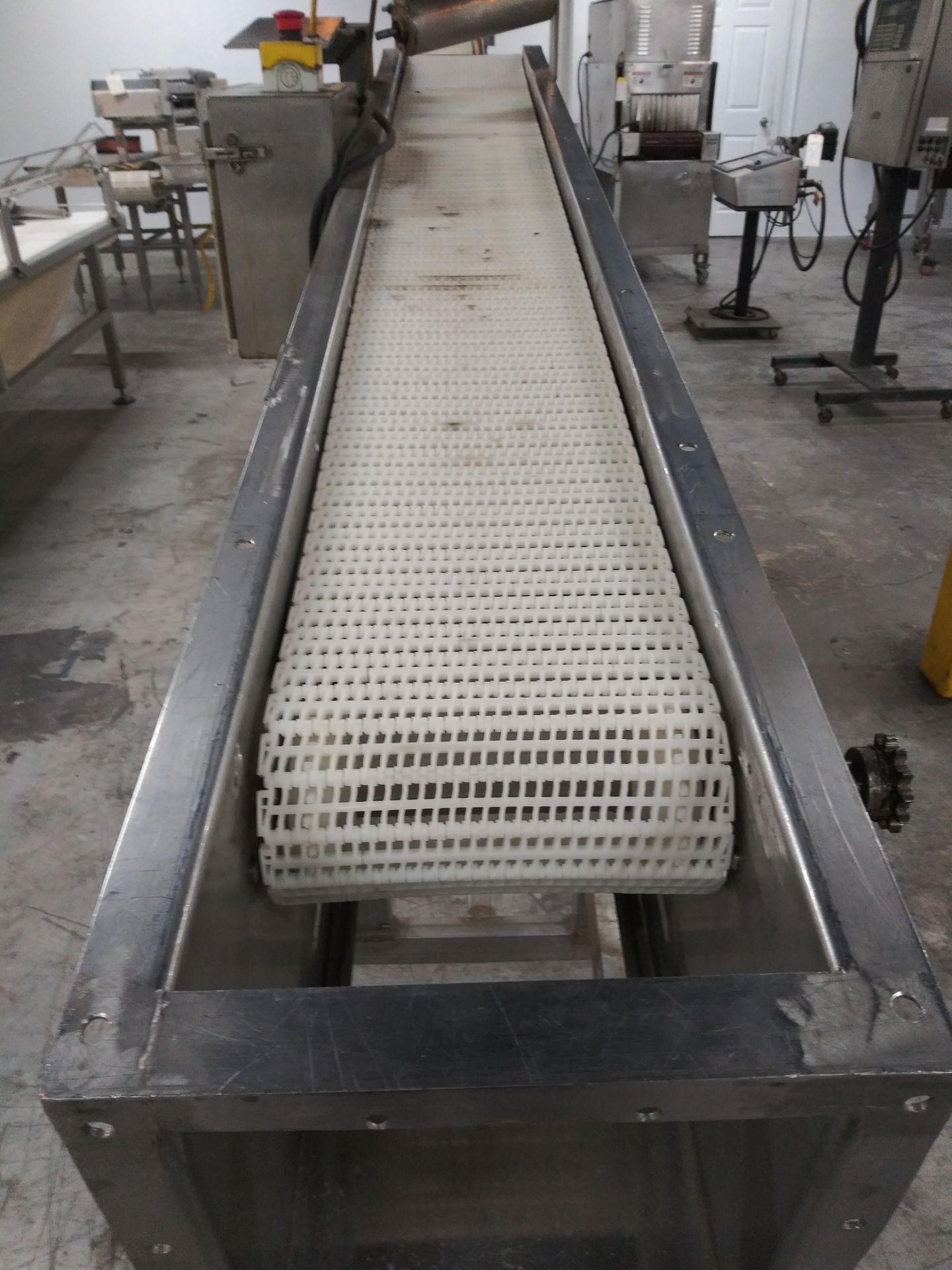 81" X 9"Wide Stainless Steel Inclined Conveyor - Image 2 of 3