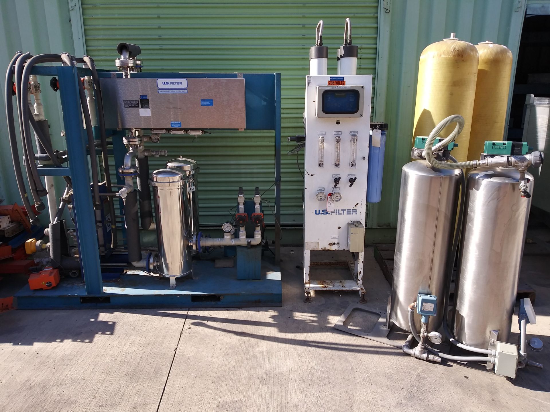 U.S. Filter Ultra Violet Disinfection/Reverse Osmosis System